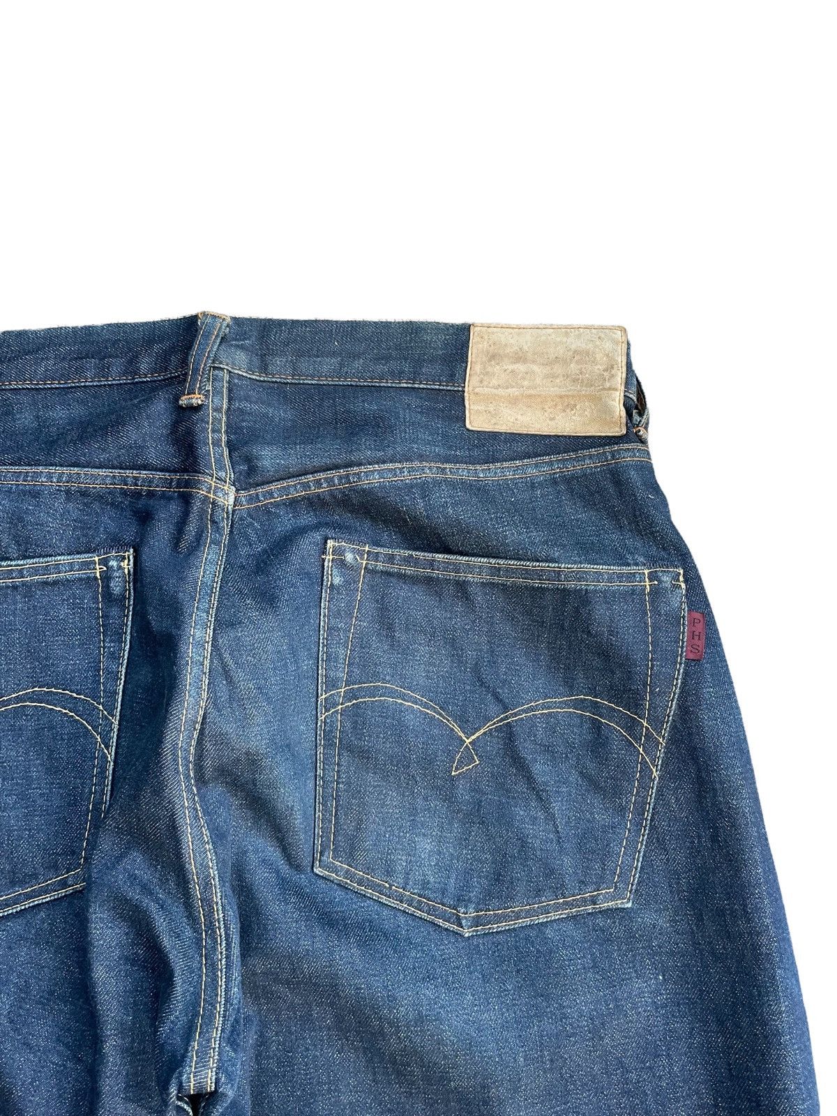 Japanese Brand Vintage Pig Hip Store Selvedge Denim Size US 34 / EU 50 - 10 Thumbnail