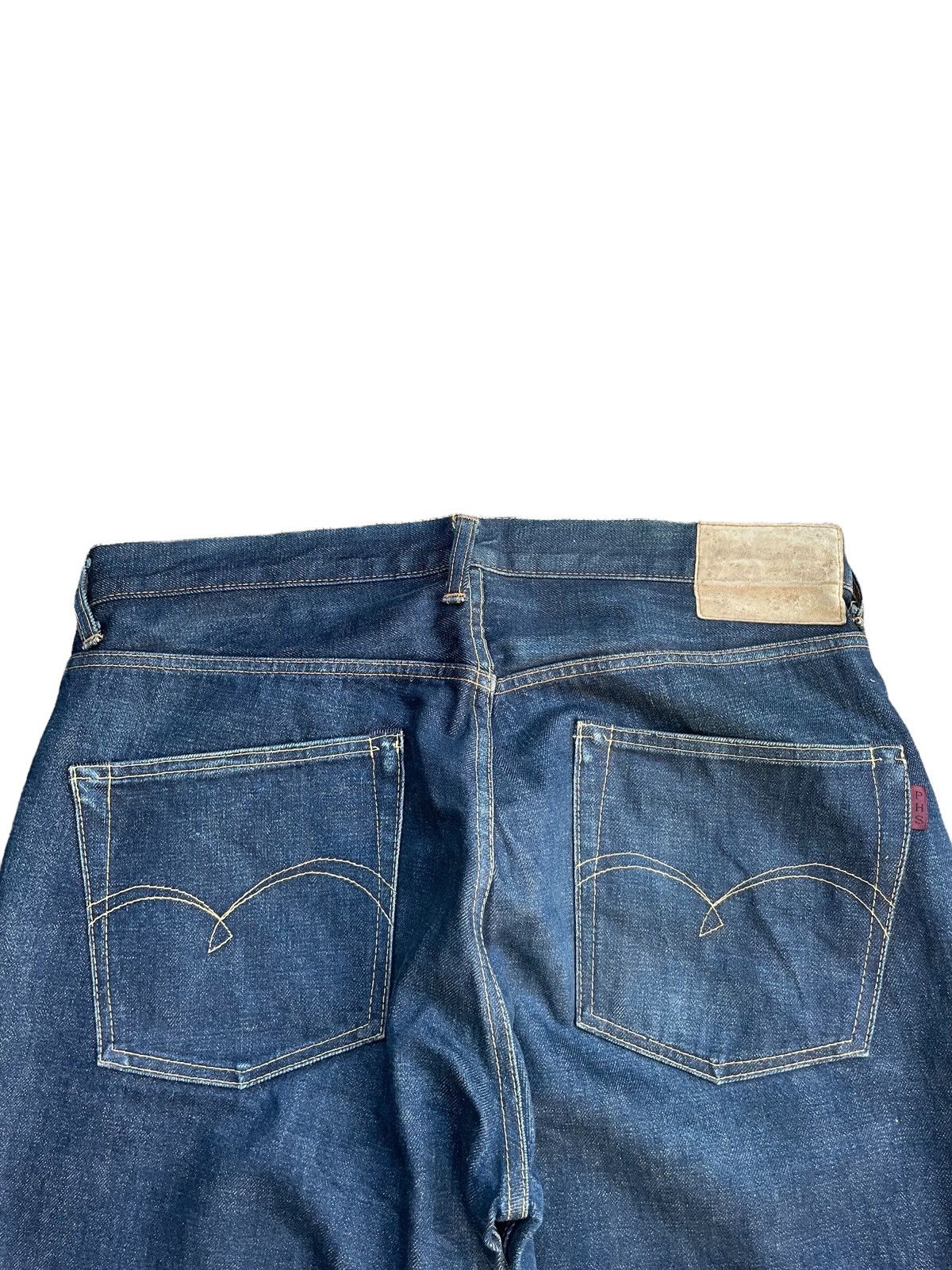 Japanese Brand Vintage Pig Hip Store Selvedge Denim Size US 34 / EU 50 - 9 Thumbnail