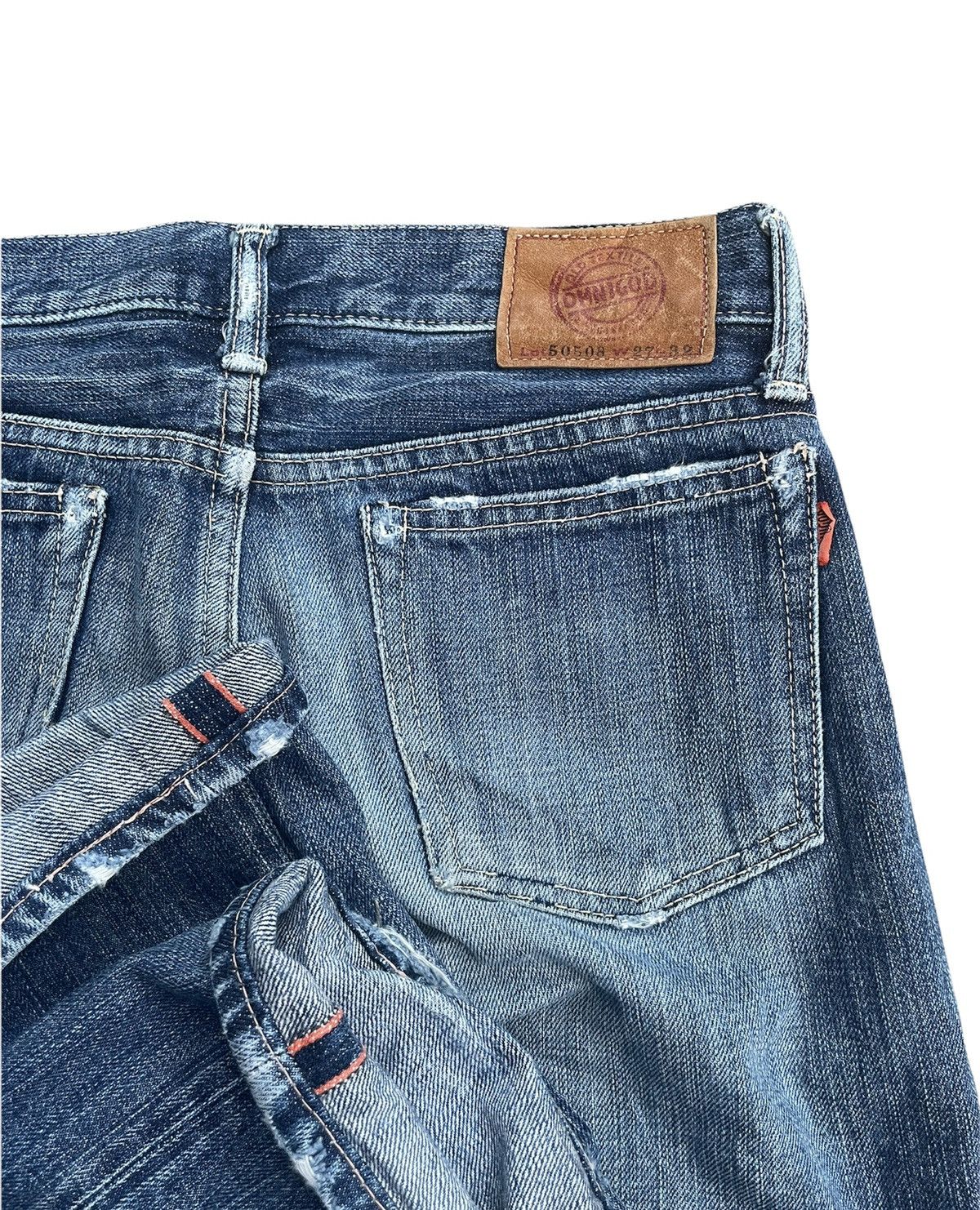 Japanese Brand × OMNIGOD × Vintage Vintage Omnigod Selvedge Denim Size US 30 / EU 46 - 9 Thumbnail