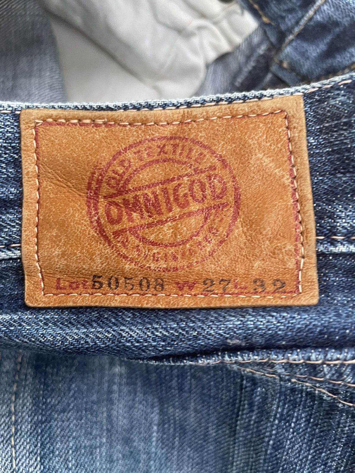 Japanese Brand × OMNIGOD × Vintage Vintage Omnigod Selvedge Denim Size US 30 / EU 46 - 12 Thumbnail