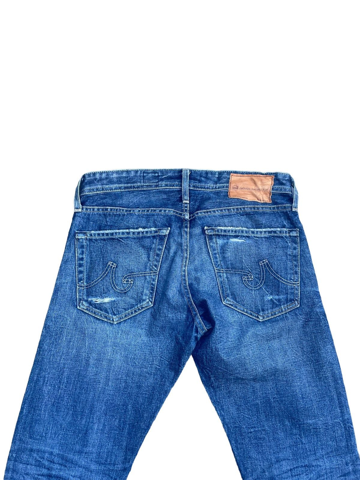 AG Adriano Goldschmied Adriano Goldschmied Selvedge Distresed Denim Size US 31 - 12 Thumbnail