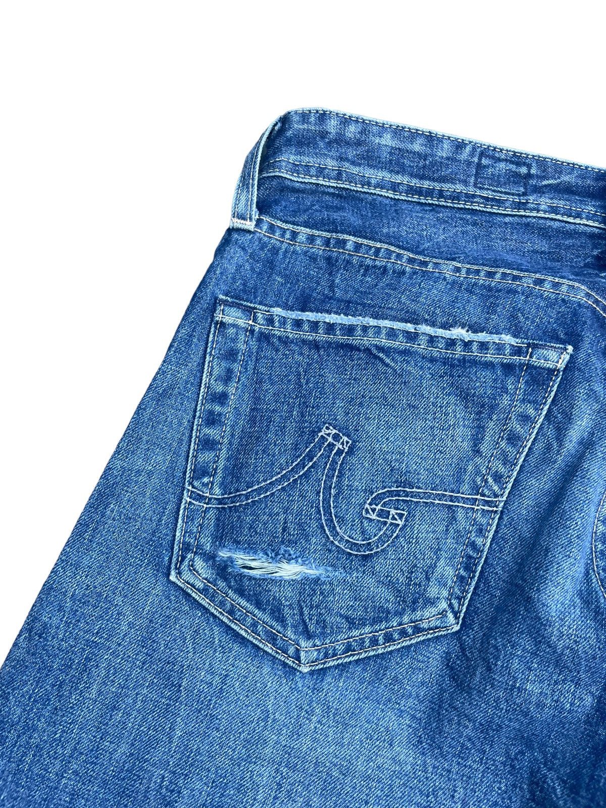 AG Adriano Goldschmied Adriano Goldschmied Selvedge Distresed Denim Size US 31 - 13 Thumbnail
