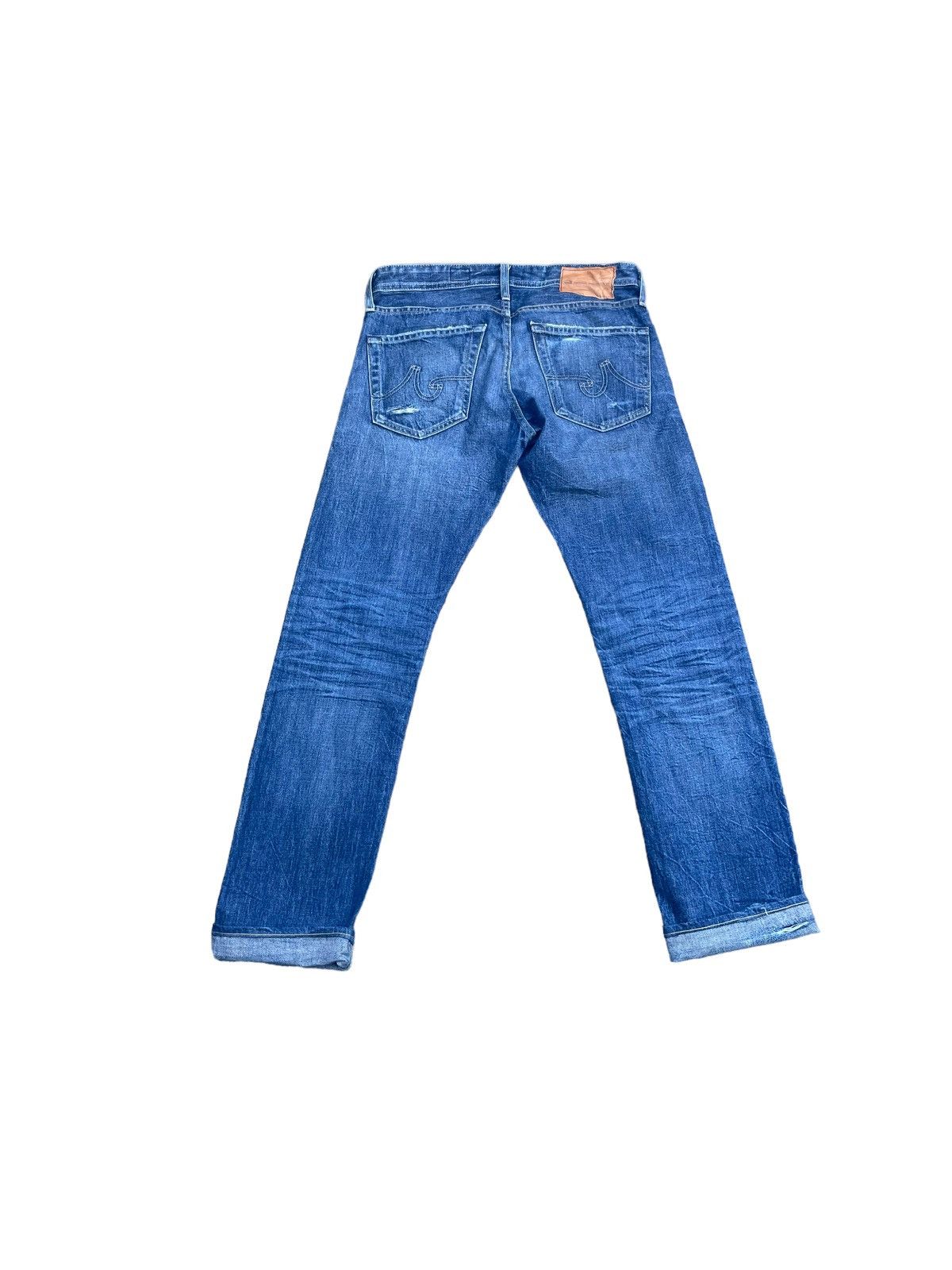 AG Adriano Goldschmied Adriano Goldschmied Selvedge Distresed Denim Size US 31 - 9 Thumbnail