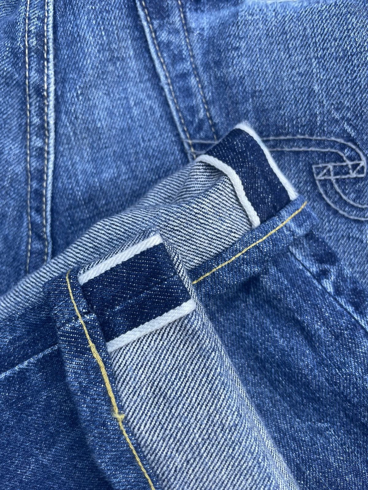 AG Adriano Goldschmied Adriano Goldschmied Selvedge Distresed Denim Size US 31 - 16 Thumbnail