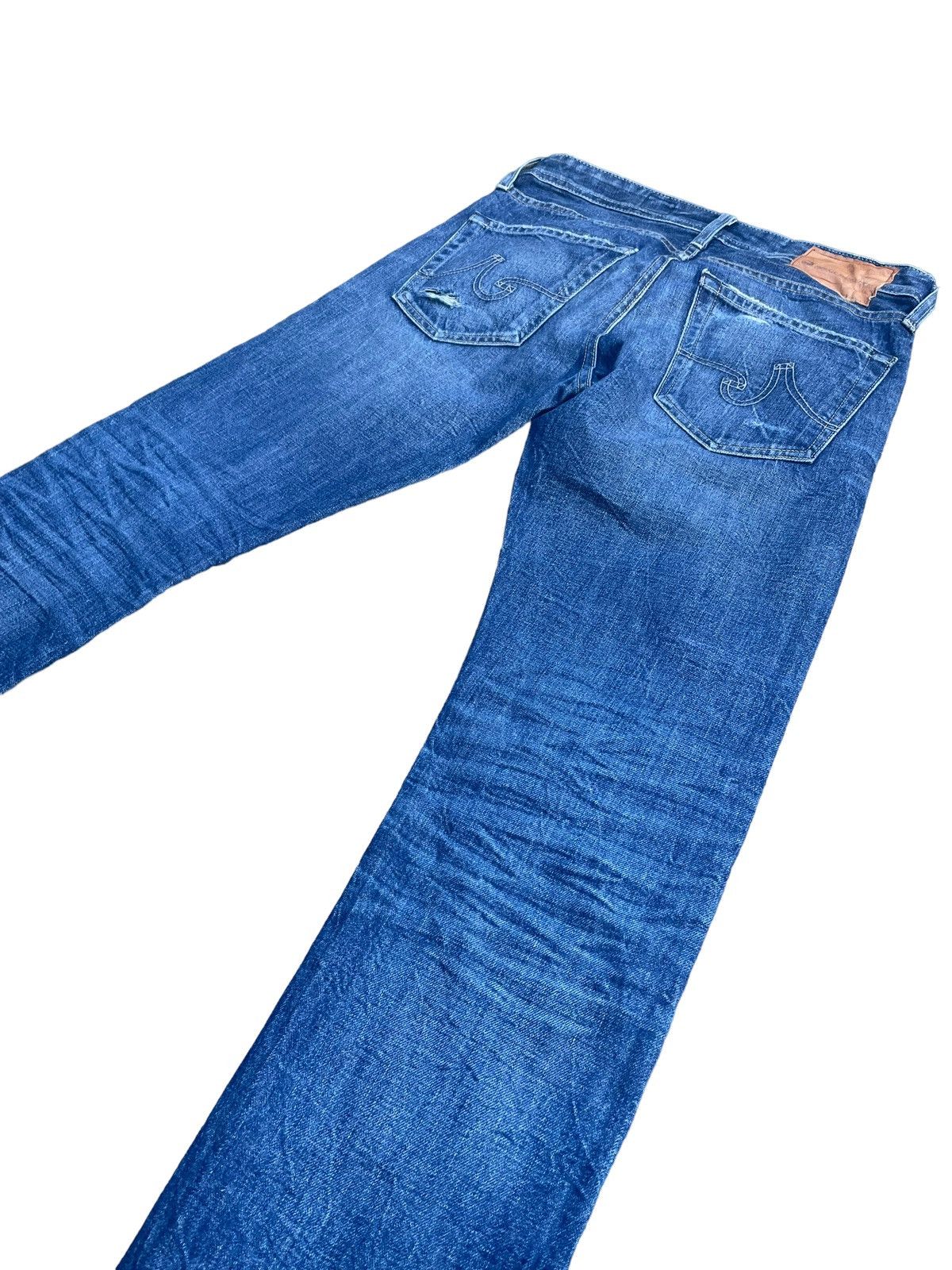 AG Adriano Goldschmied Adriano Goldschmied Selvedge Distresed Denim Size US 31 - 10 Thumbnail