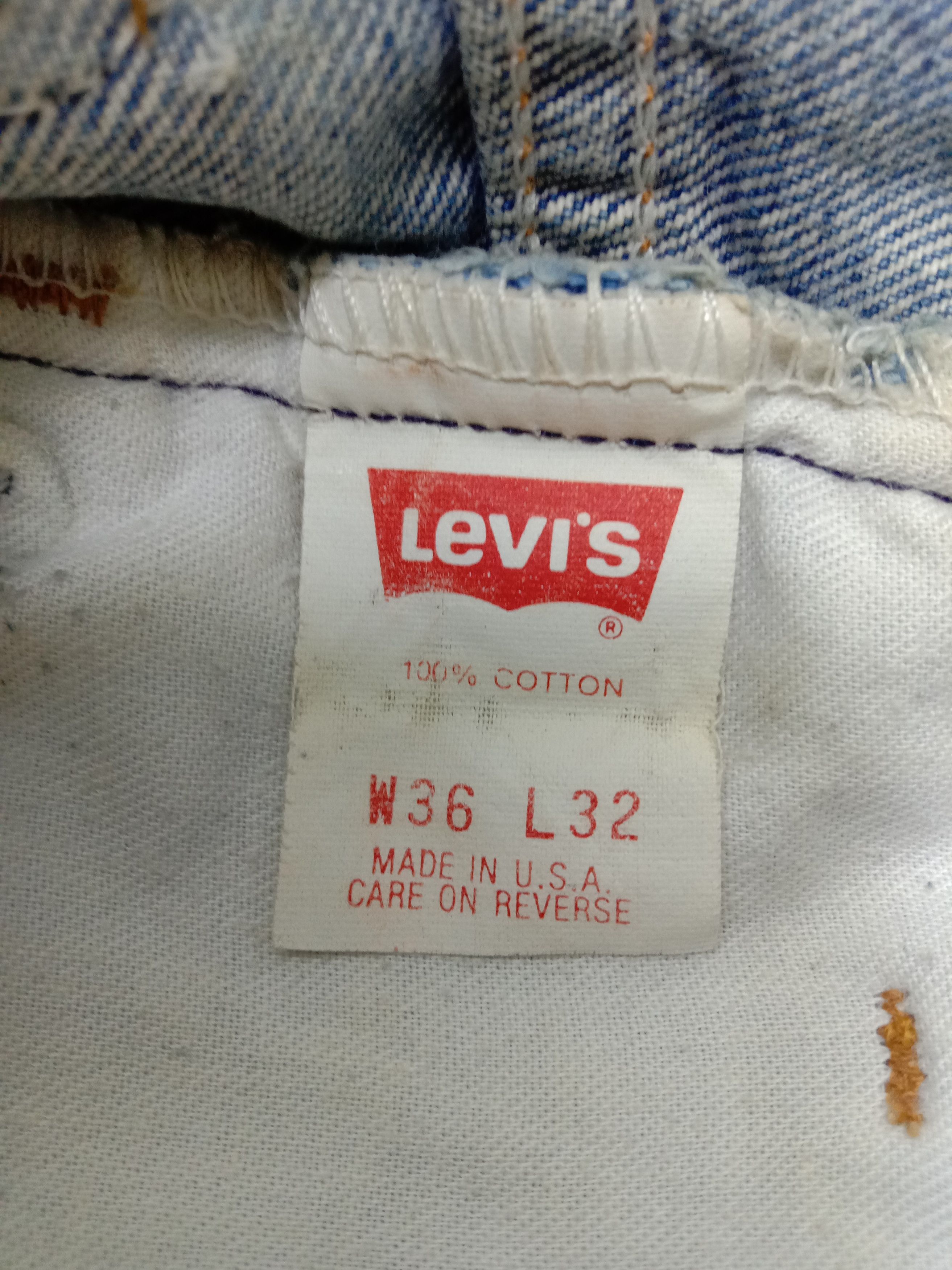 Levi's Vintage Levi's 517 Flare Jeans Light Wash Distressed Denim Size US 34 / EU 50 - 16 Thumbnail