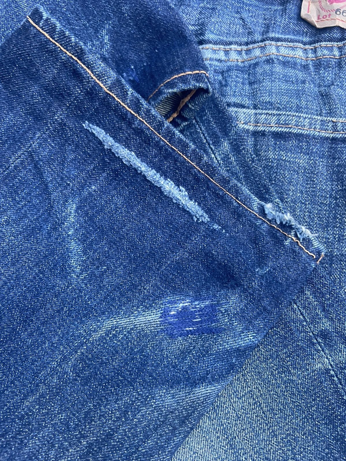 Denime × Vintage Vintage Denime Selvedge Distresed & Rework Size US 32 / EU 48 - 13 Thumbnail