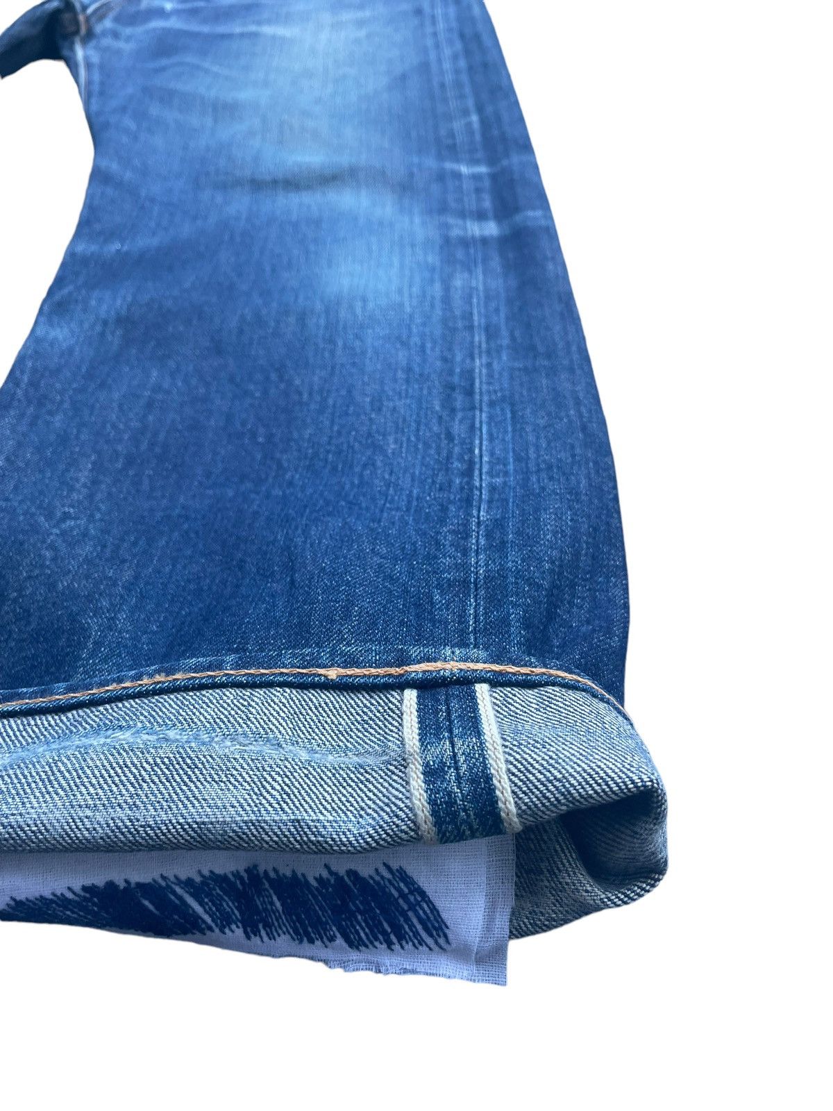 Denime × Vintage Vintage Denime Selvedge Distresed & Rework Size US 32 / EU 48 - 2 Thumbnail