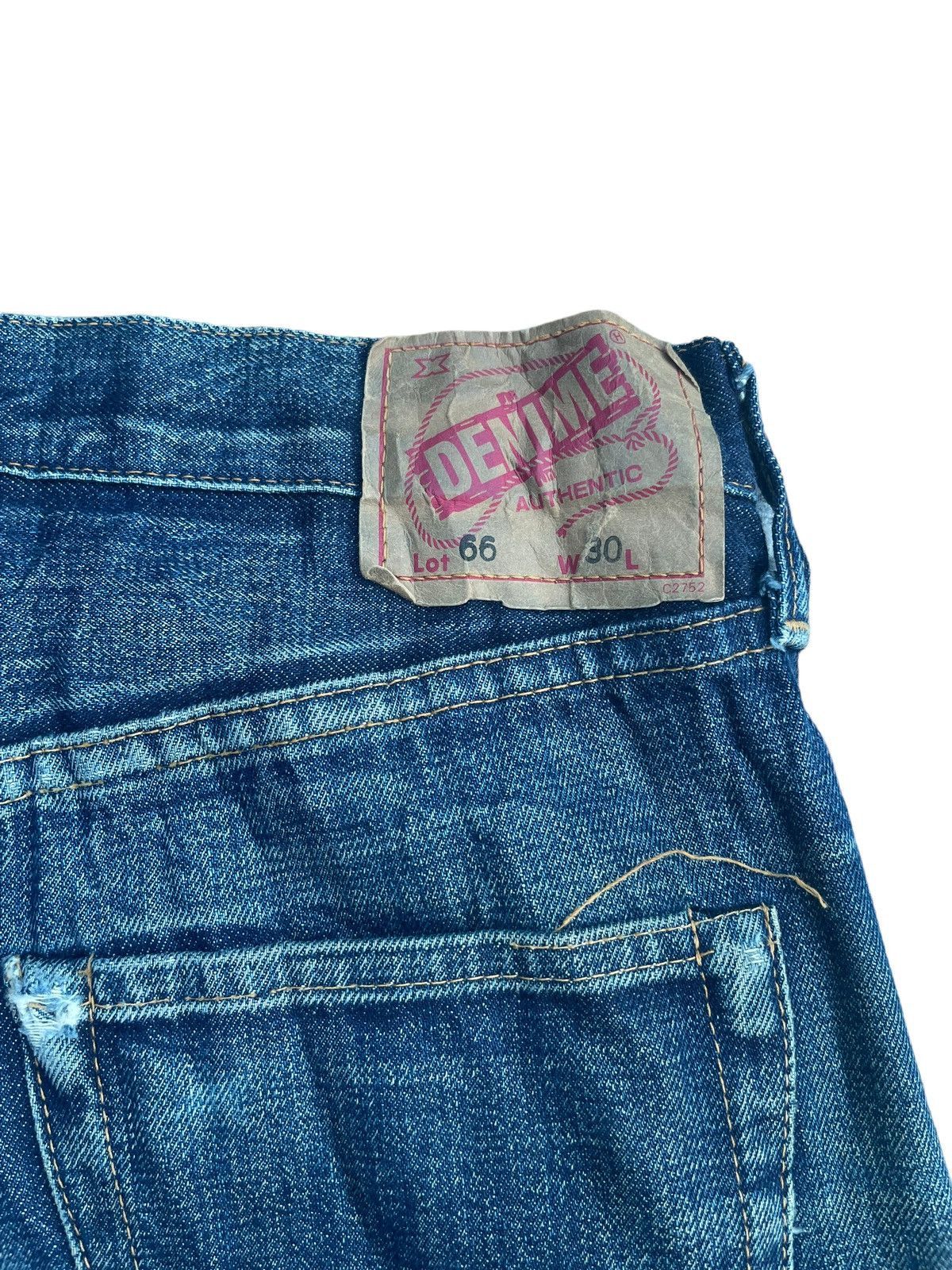 Denime × Vintage Vintage Denime Selvedge Distresed & Rework Size US 32 / EU 48 - 8 Thumbnail