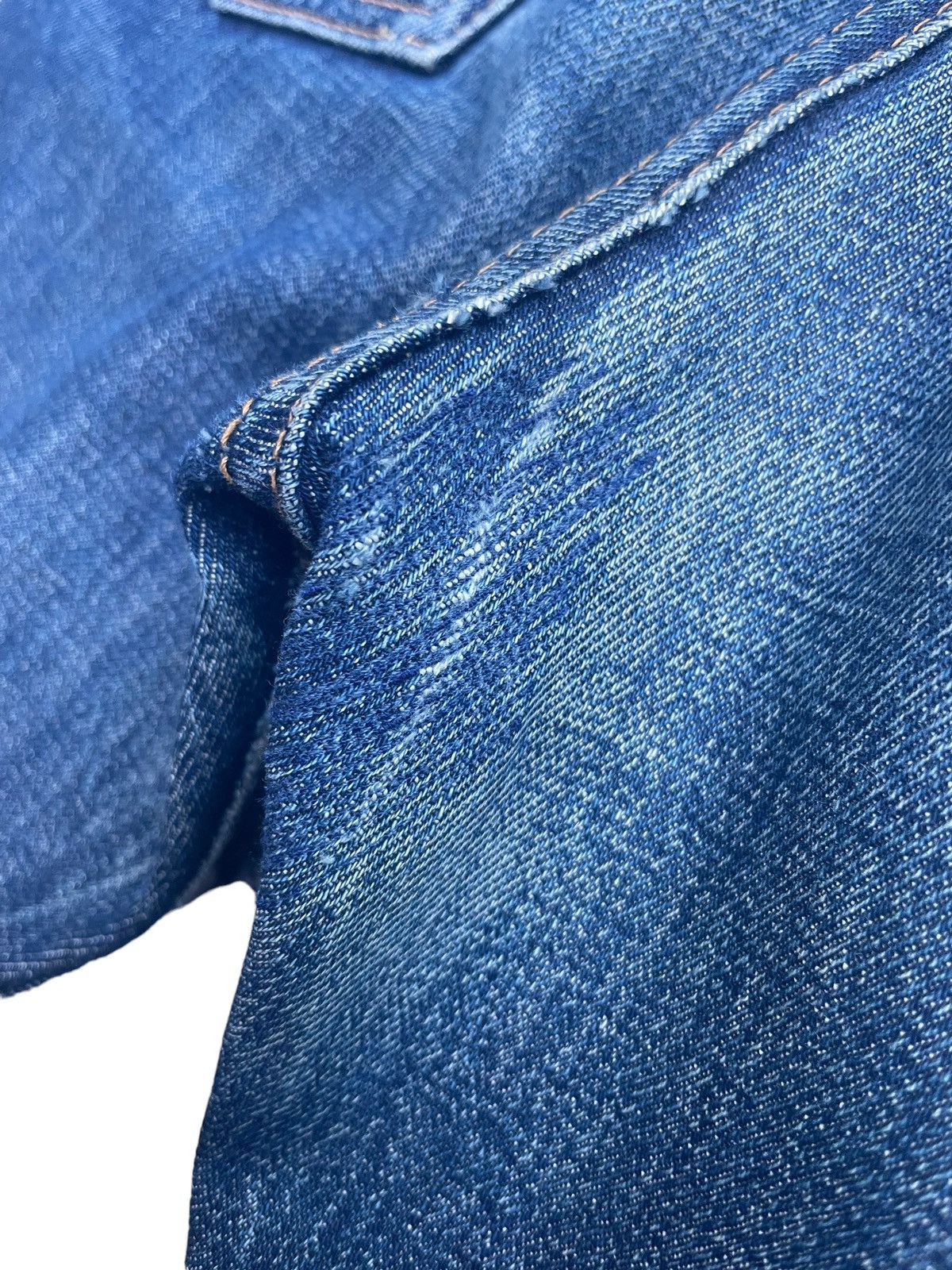 Denime × Vintage Vintage Denime Selvedge Distresed & Rework Size US 32 / EU 48 - 9 Thumbnail