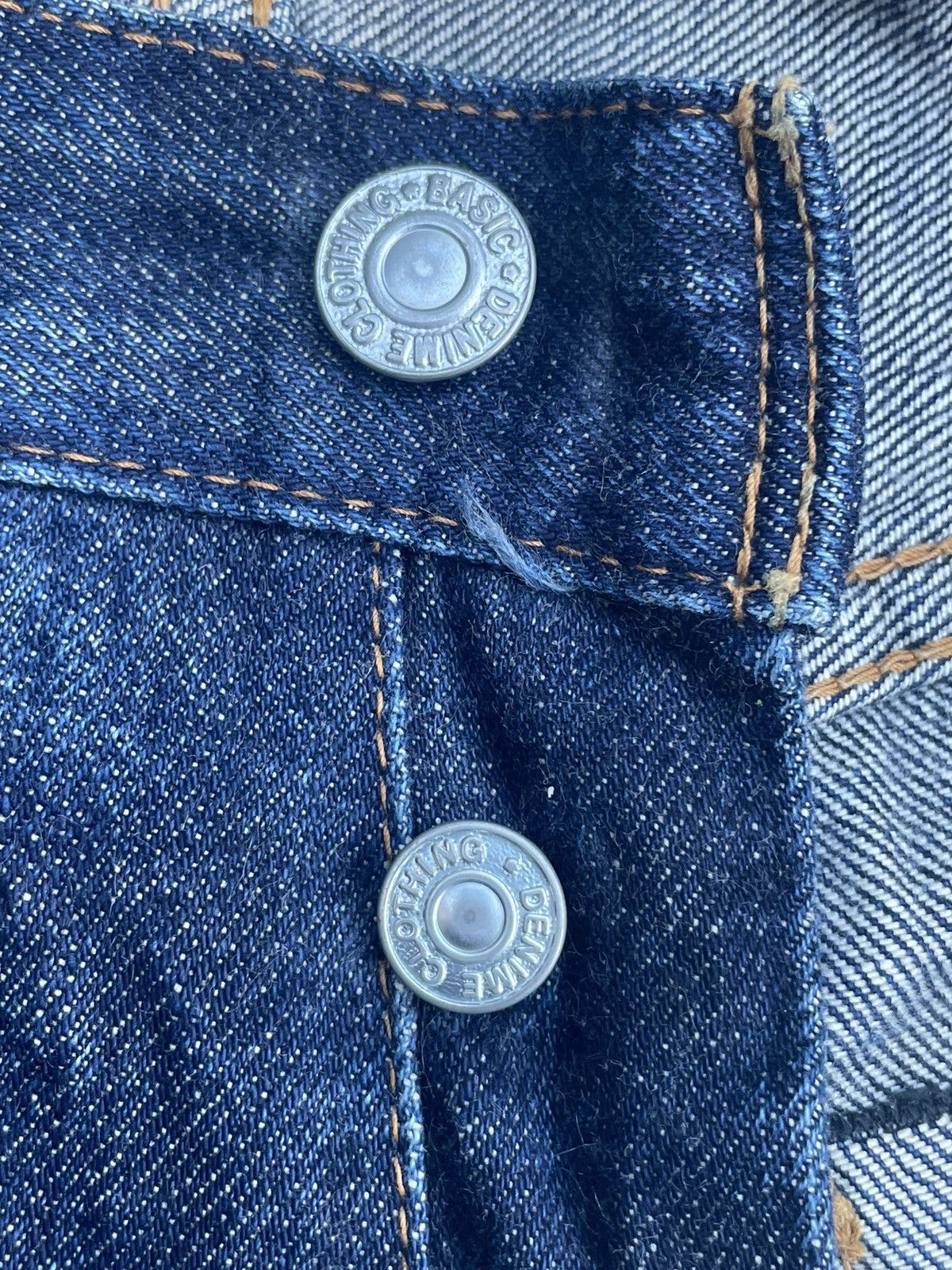 Denime × Vintage Vintage Denime Selvedge Distresed & Rework Size US 32 / EU 48 - 19 Thumbnail