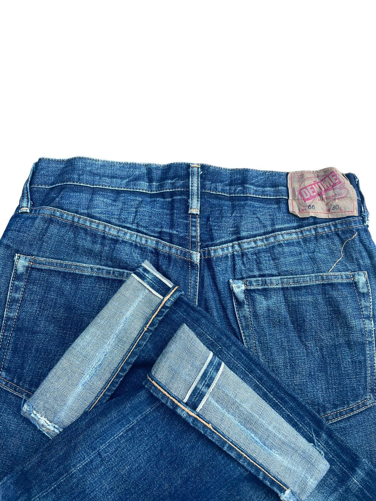 Denime × Vintage Vintage Denime Selvedge Distresed & Rework Size US 32 / EU 48 - 11 Thumbnail