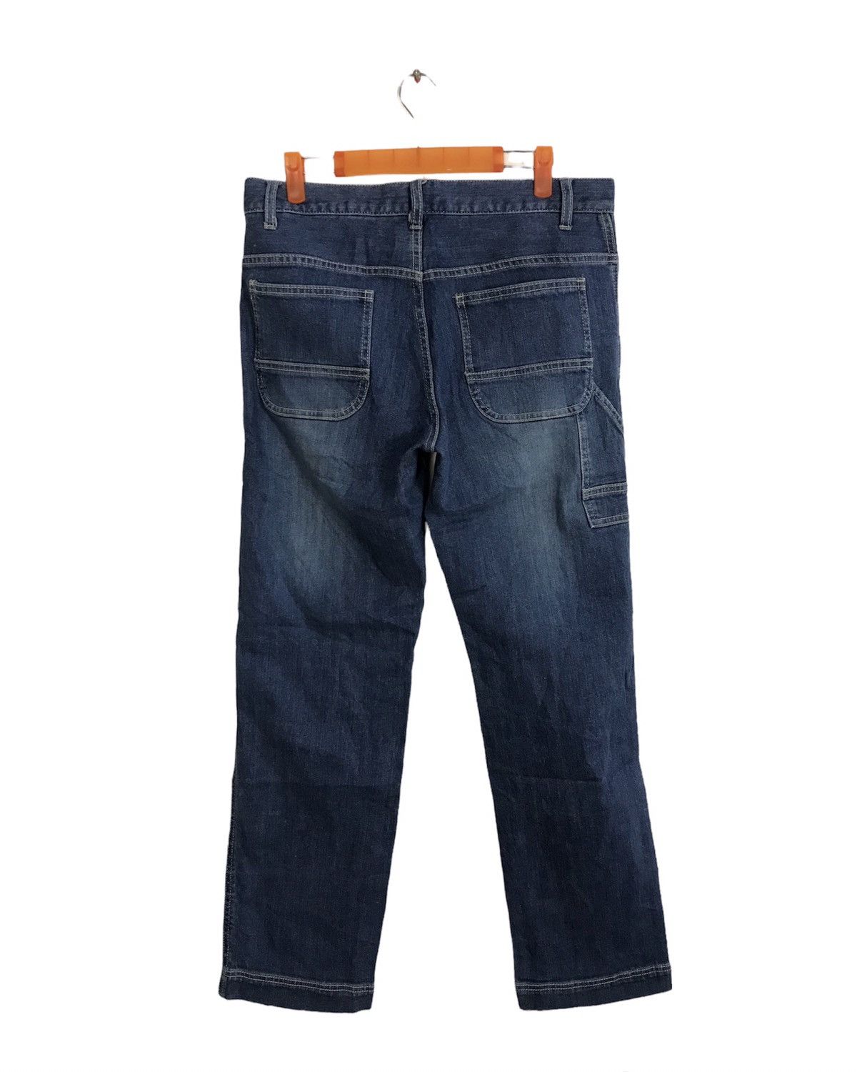 Japanese Brand 3can4on Carpenter Western Zipper Distressed Denim Jeans Size US 31 - 2 Thumbnail