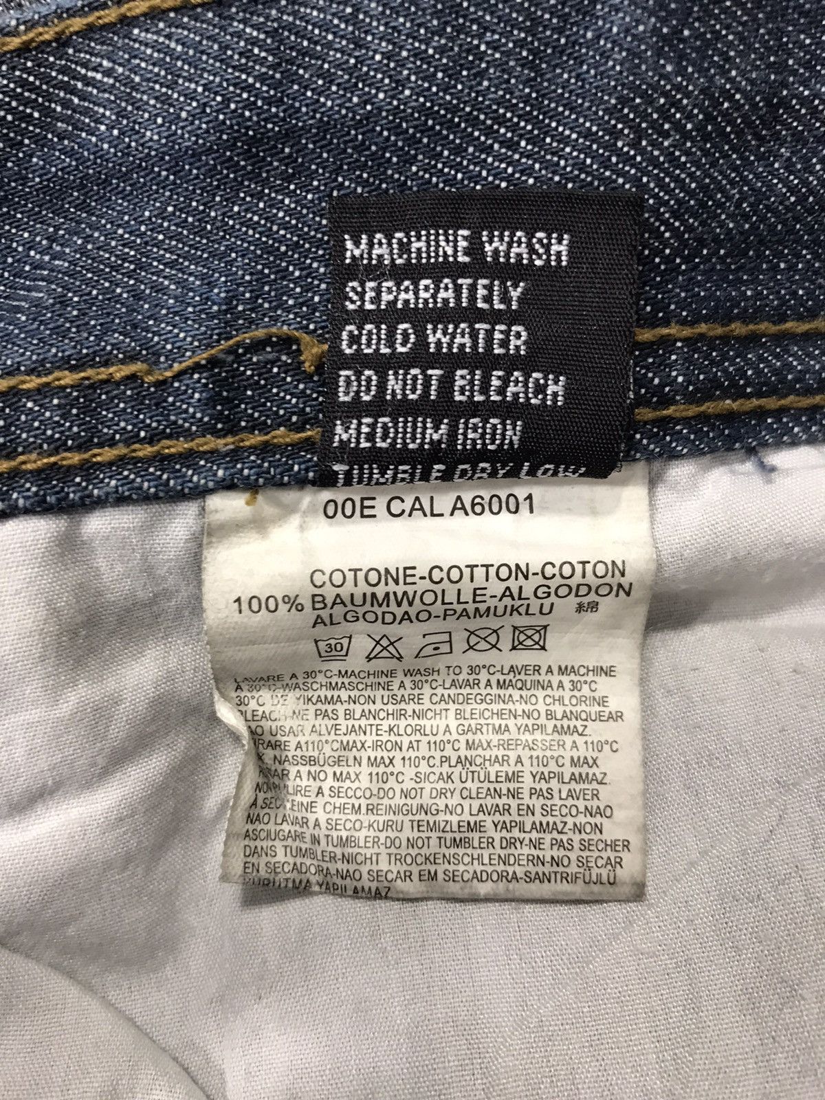 Diesel Diesel Industry NB Regular Fits Buttonfly Distressed Denim Size US 30 / EU 46 - 10 Thumbnail
