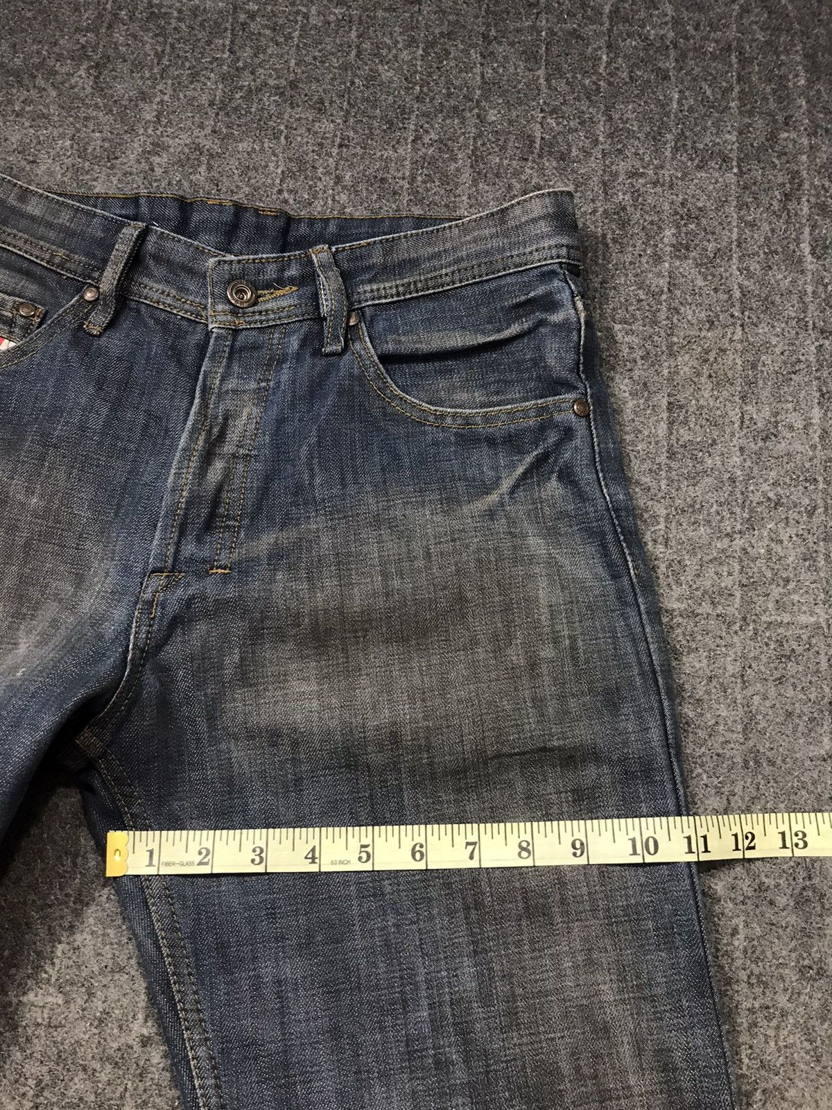 Diesel Diesel Industry NB Regular Fits Buttonfly Distressed Denim Size US 30 / EU 46 - 14 Thumbnail