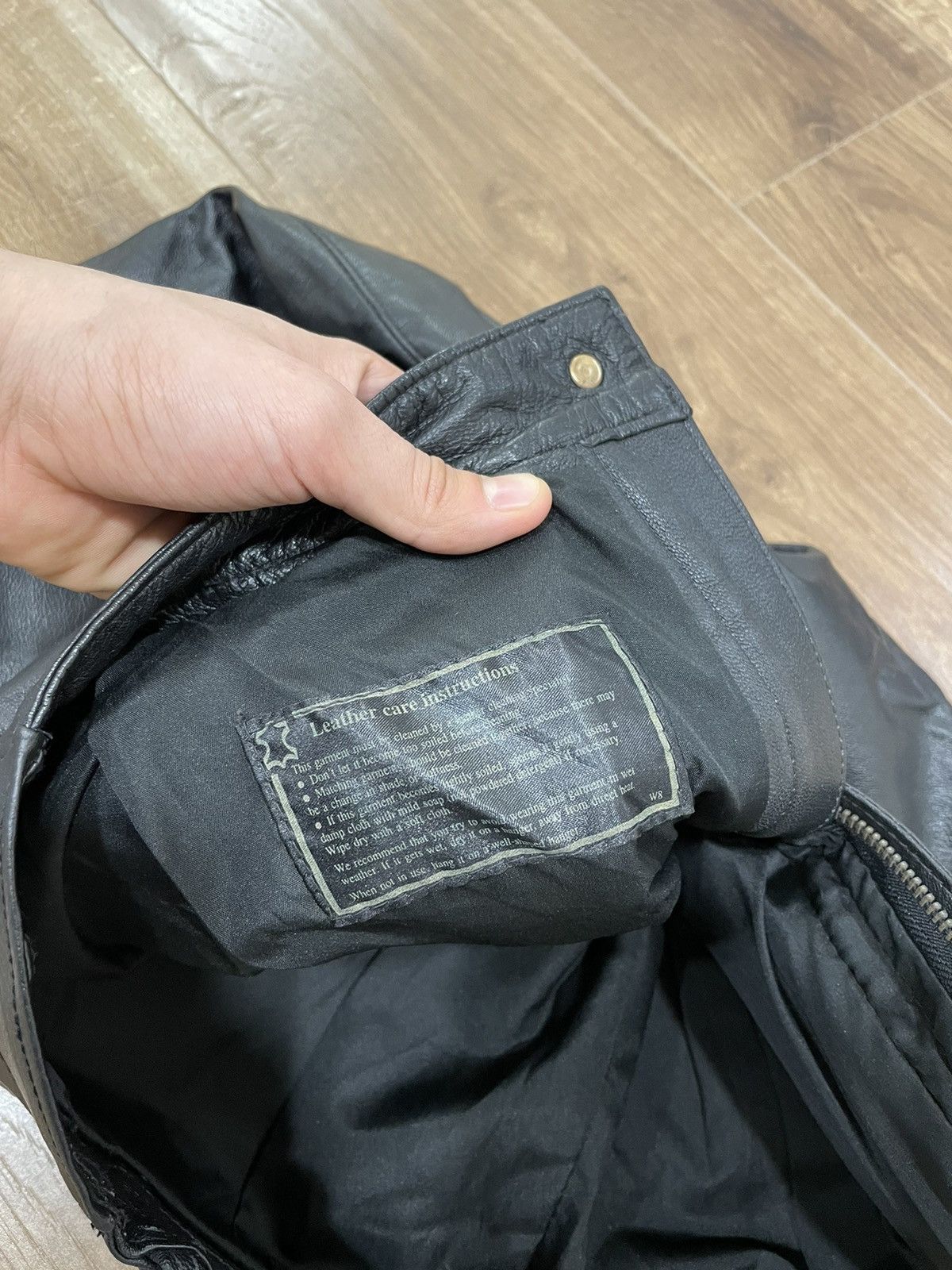 Genuine Leather Vintage Genuine Leather Black Pants Size 30 Size US 30 / EU 46 - 16 Thumbnail