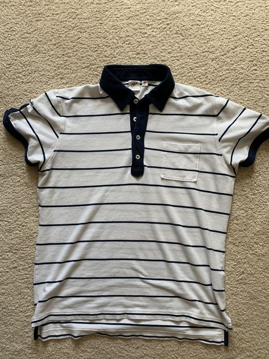 Uniqlo Uniqlo X Michael Bastian Striped Pique Polo | Grailed