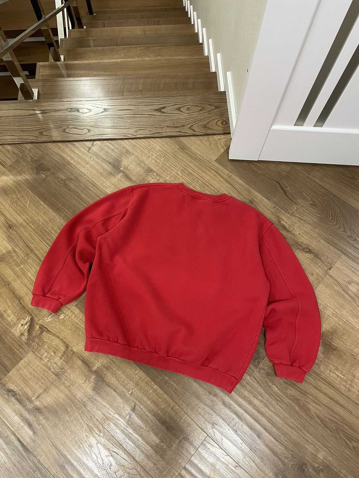 Puma Vintage 90’s Puma Big Logo Red Sweatshirt Size XL Size US XL / EU 56 / 4 - 10 Thumbnail