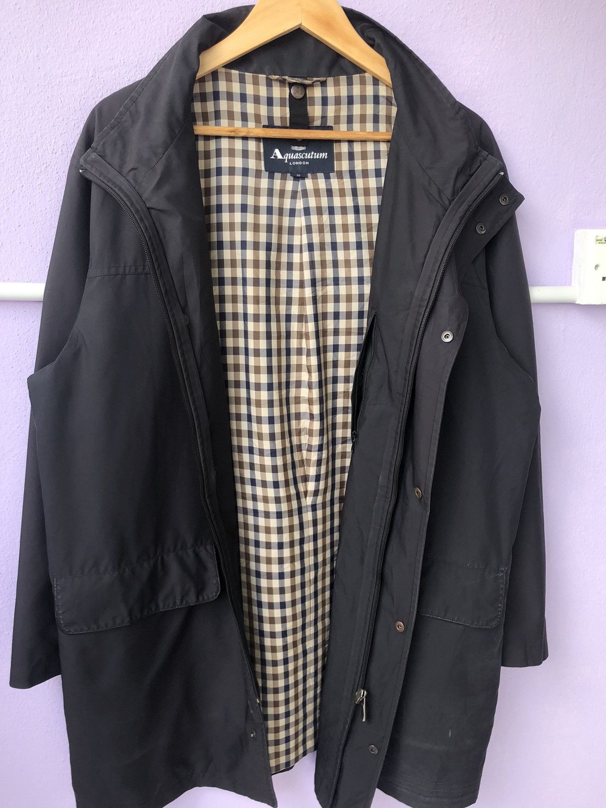 Aquascutum Vintage Aquascutum London Trench Coat Jacket Size US XL / EU 56 / 4 - 11 Thumbnail