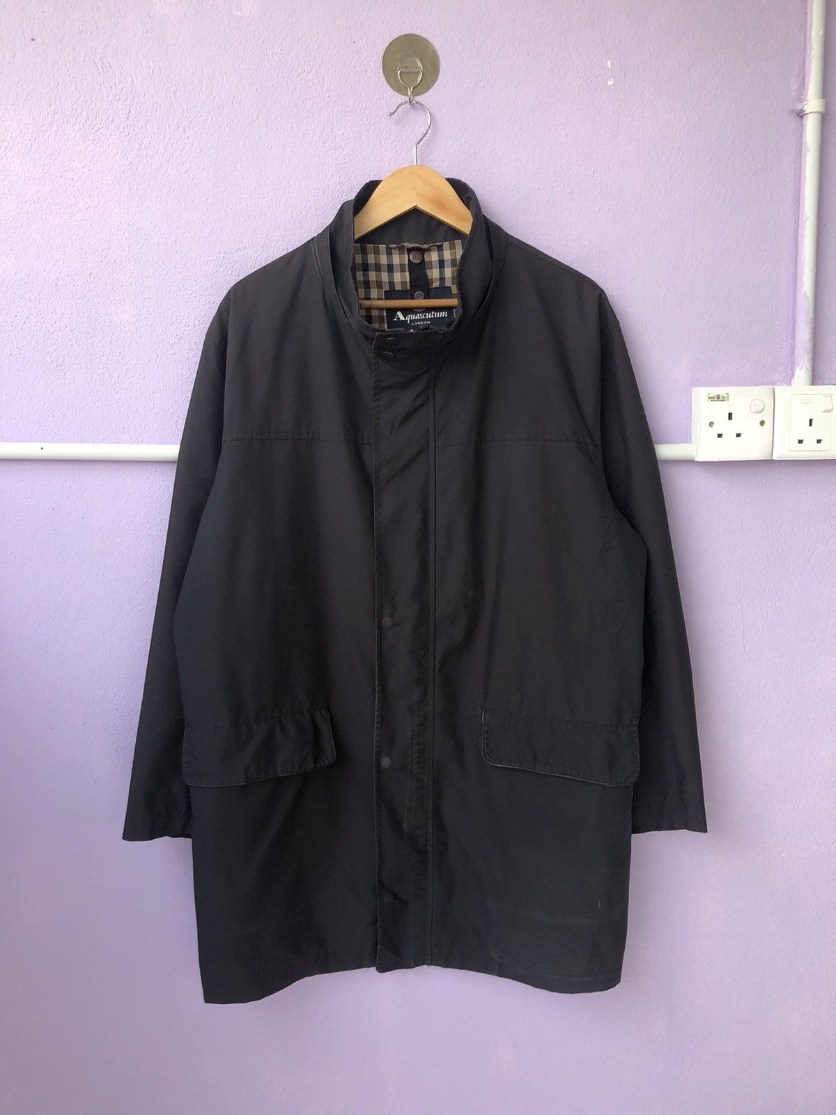 Aquascutum Vintage Aquascutum London Trench Coat Jacket Size US XL / EU 56 / 4 - 3 Thumbnail