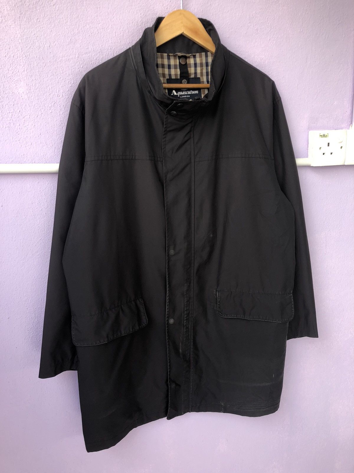 Aquascutum Vintage Aquascutum London Trench Coat Jacket Size US XL / EU 56 / 4 - 4 Thumbnail