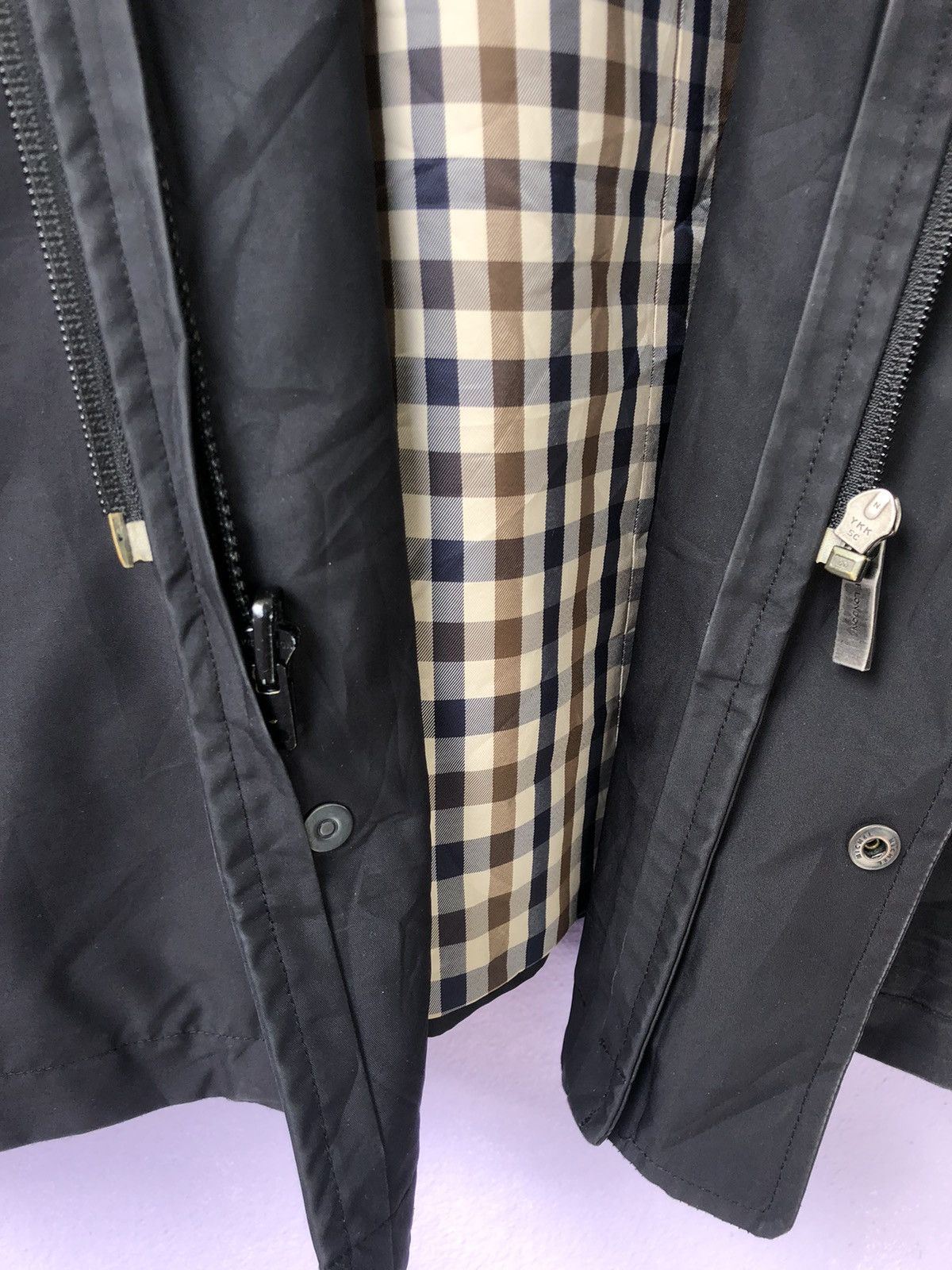 Aquascutum Vintage Aquascutum London Trench Coat Jacket Size US XL / EU 56 / 4 - 14 Thumbnail