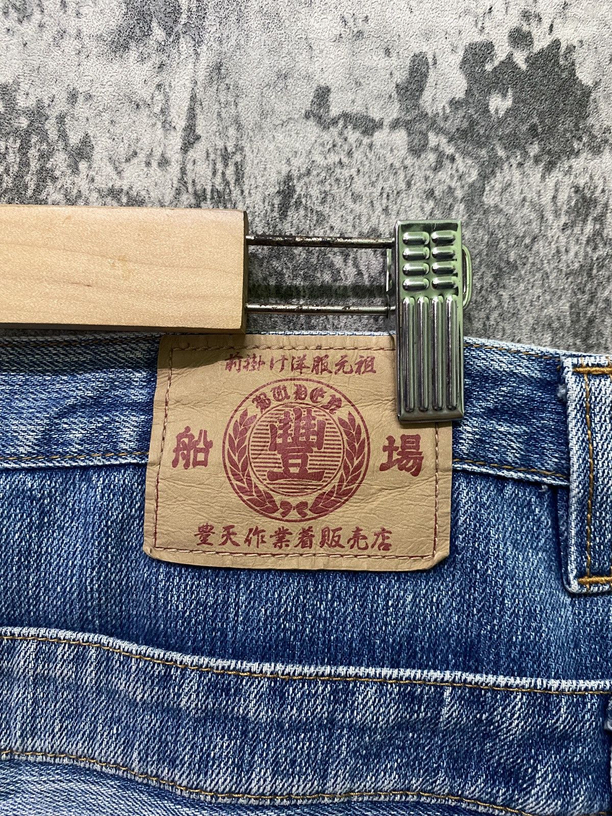 Japanese Brand Vintage KARAKURI TAMASHI Double Waist Denim Size US 34 / EU 50 - 11 Thumbnail