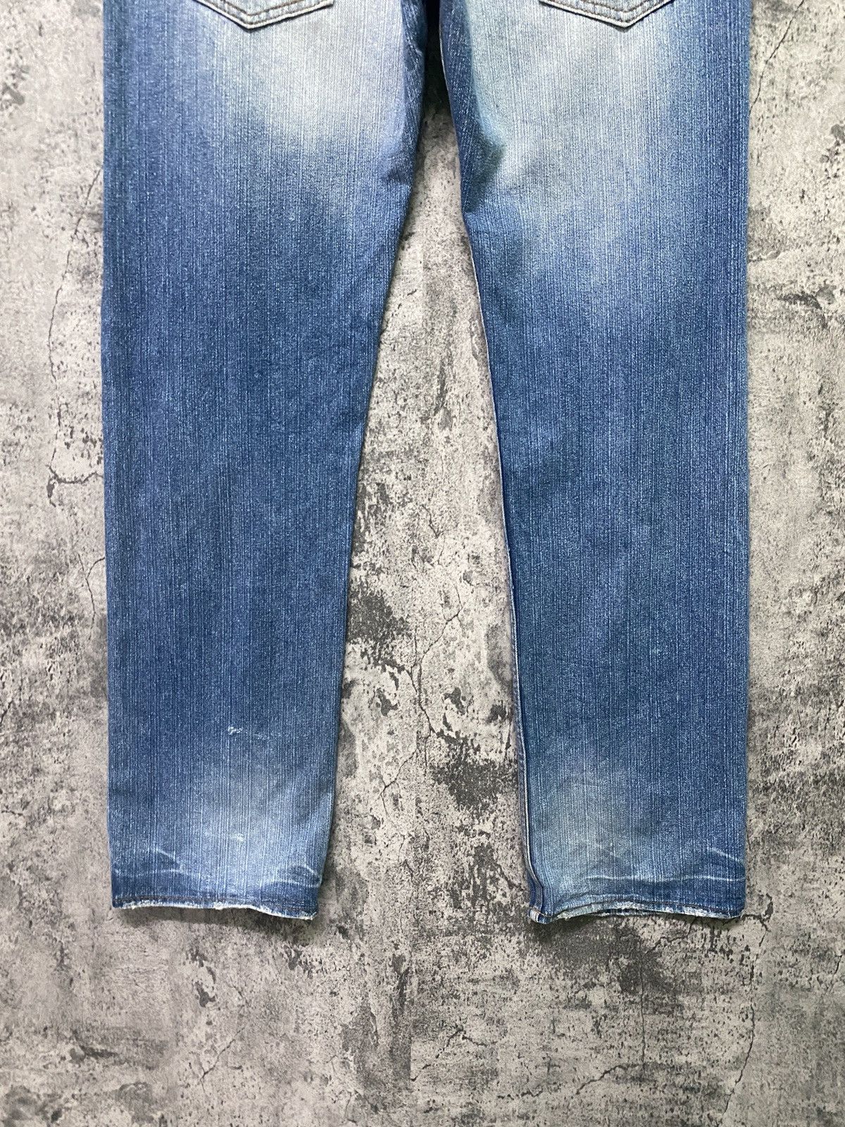 Japanese Brand Vintage KARAKURI TAMASHI Double Waist Denim Size US 34 / EU 50 - 10 Thumbnail