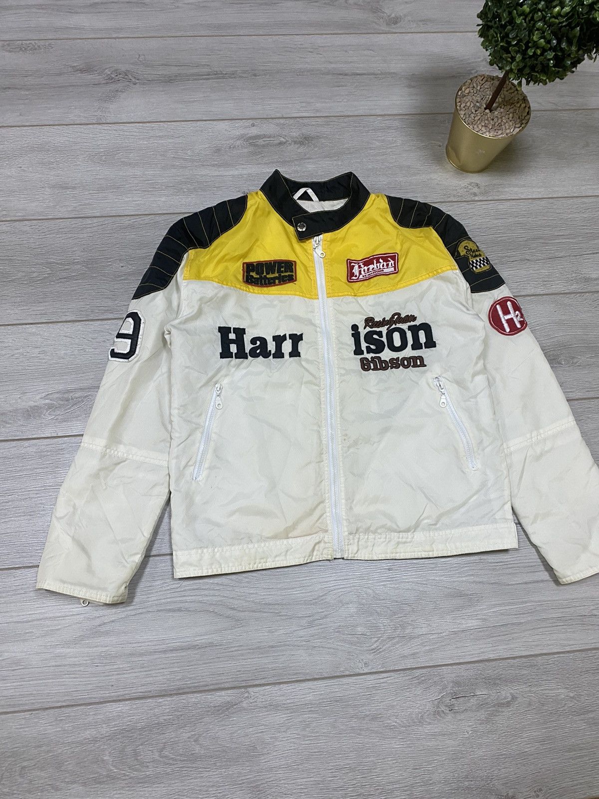 Vintage Harrison Gibson vintage Racing Team moto jacket Size US L / EU 52-54 / 3 - 2 Thumbnail