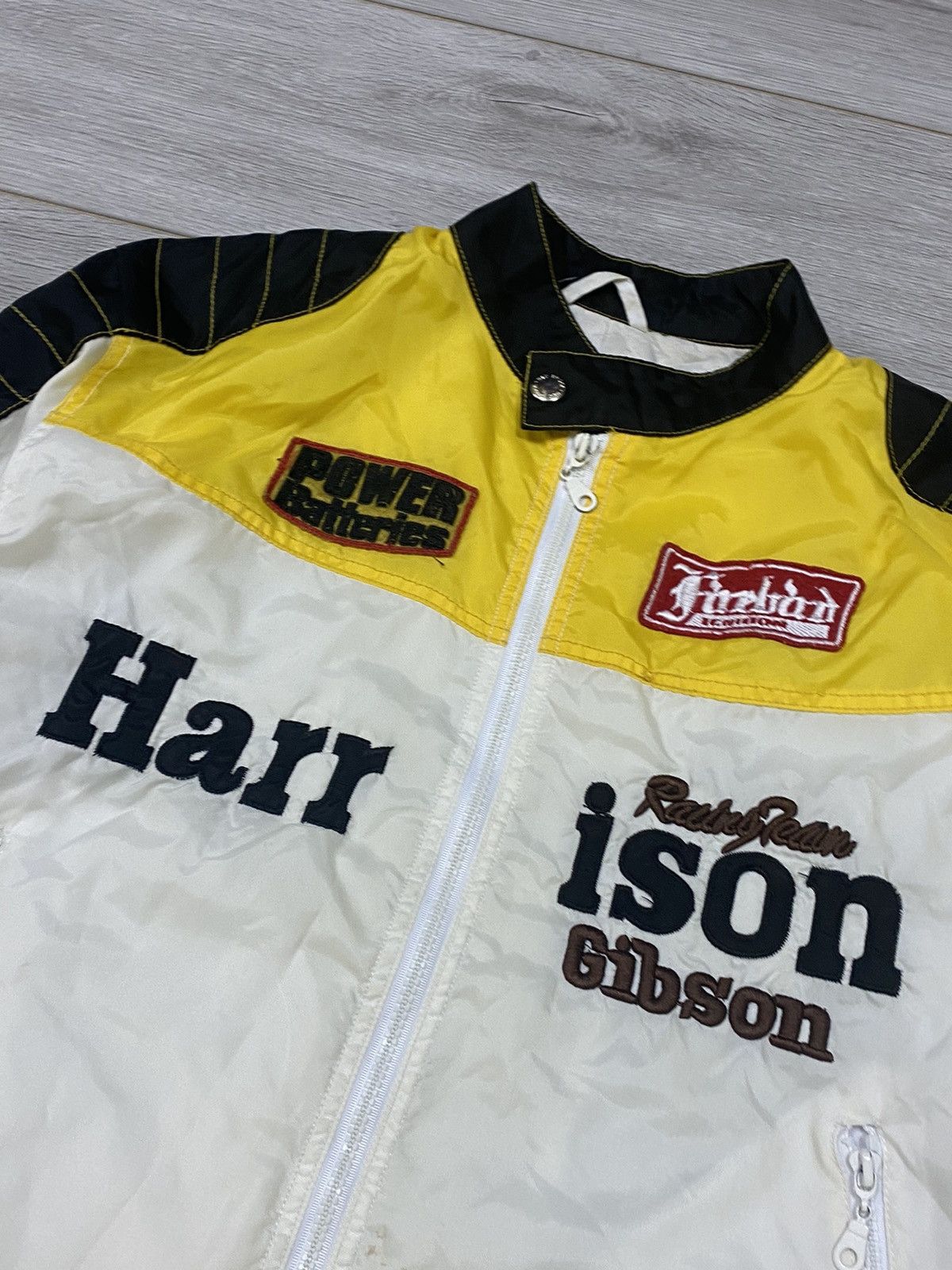 Vintage Harrison Gibson vintage Racing Team moto jacket Size US L / EU 52-54 / 3 - 3 Thumbnail