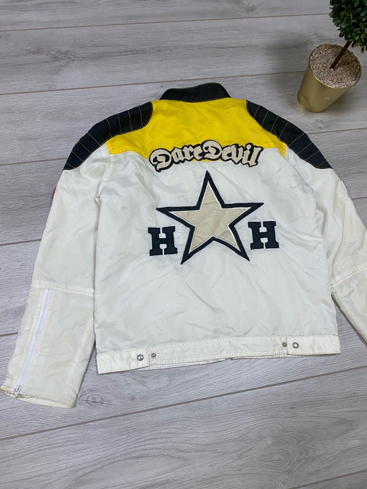 Vintage Harrison Gibson vintage Racing Team moto jacket Size US L / EU 52-54 / 3 - 7 Thumbnail