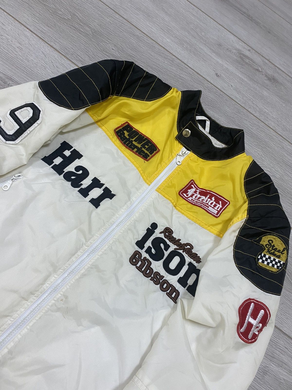Vintage Harrison Gibson vintage Racing Team moto jacket Size US L / EU 52-54 / 3 - 5 Thumbnail