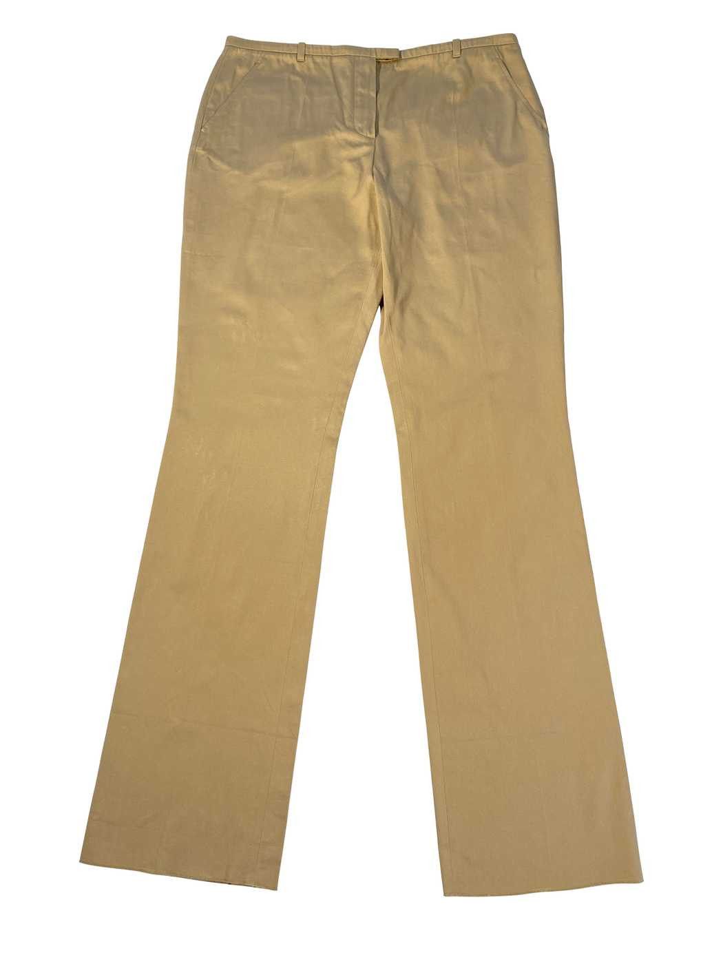 image of hermes By Martin Margiela Beige Trousers, Men's (Size 34)