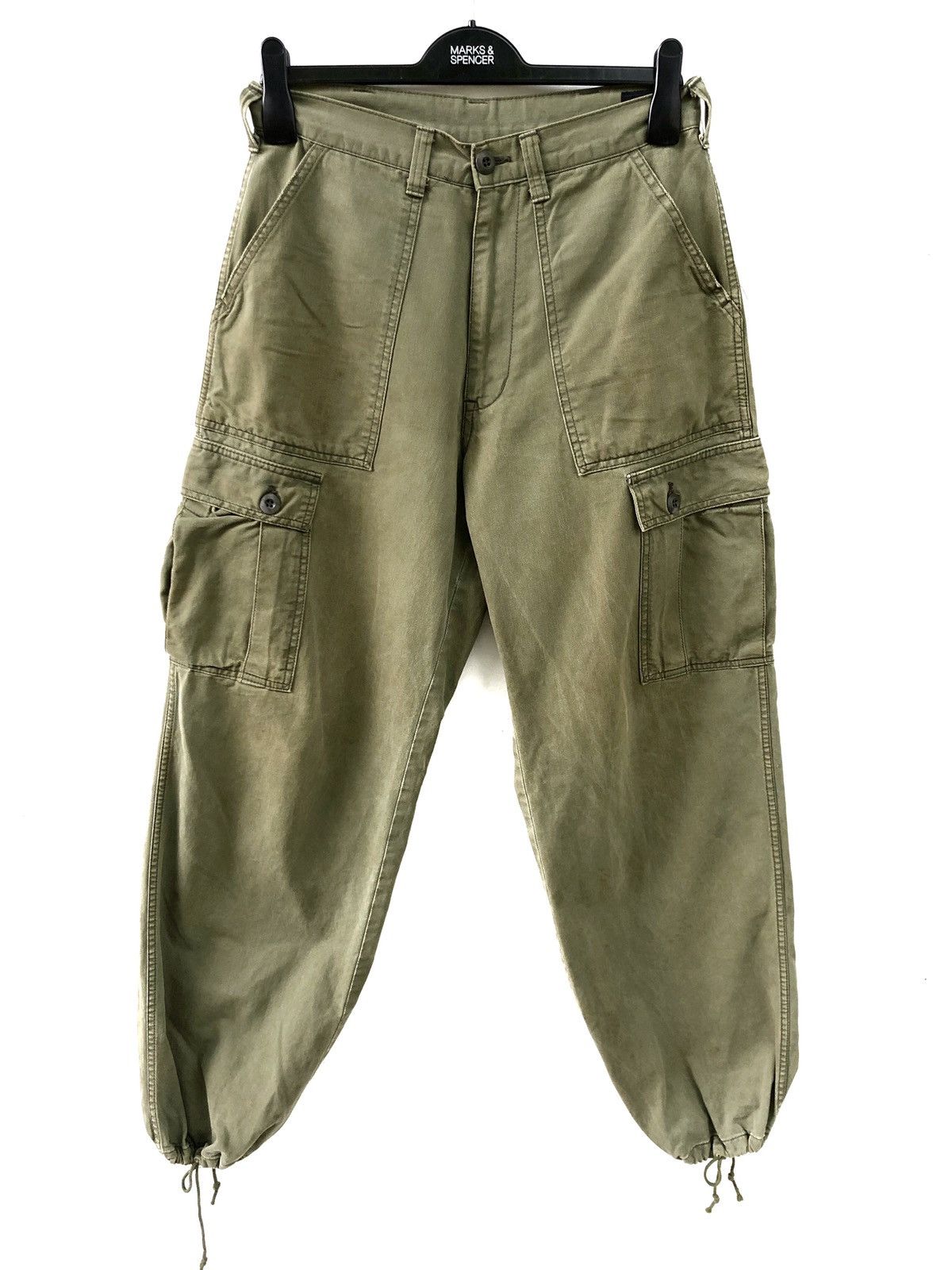 SCHOTT NYC CARGO MILITARY TACTICAL PARACHUTE PANT