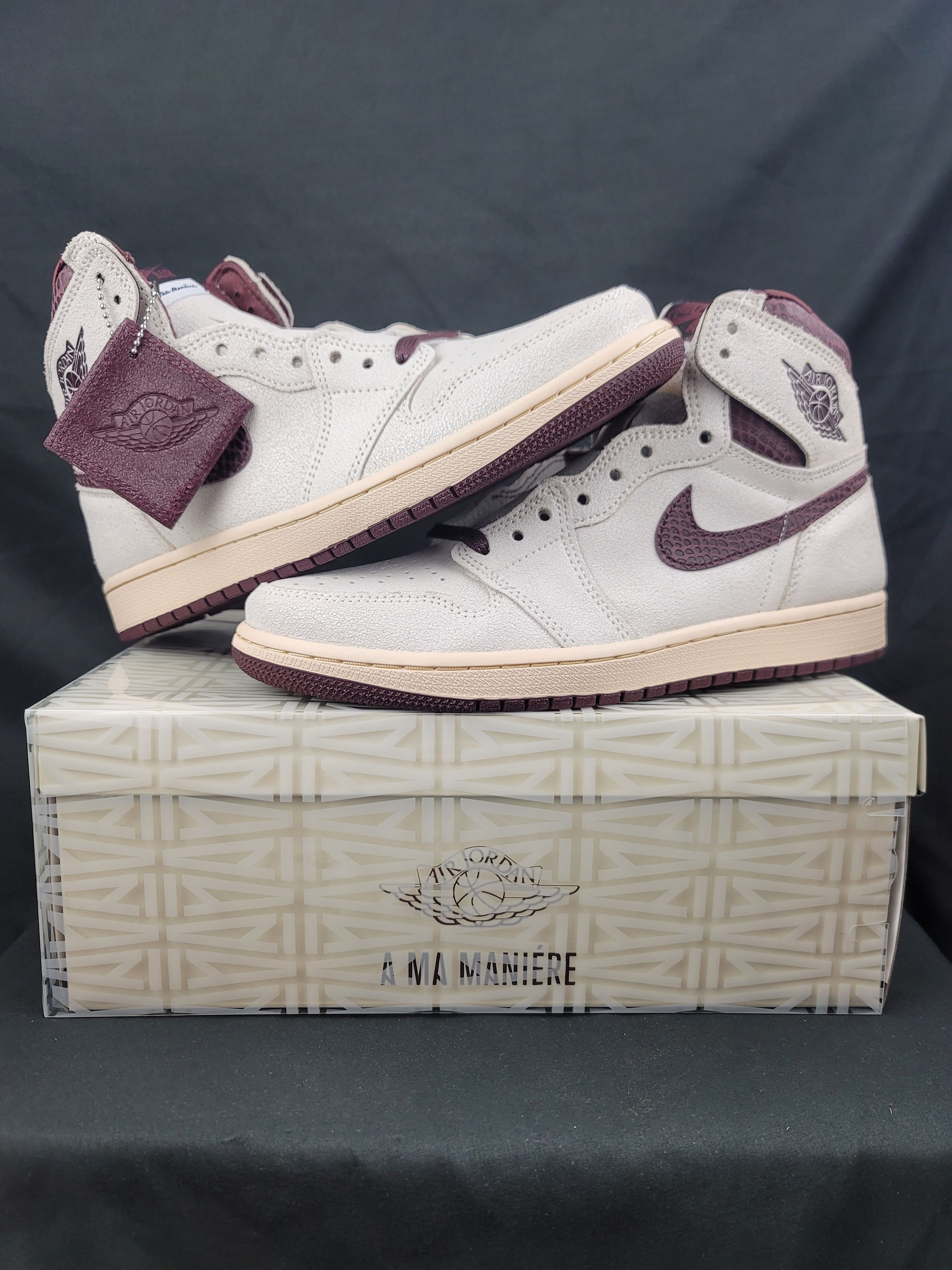 A Ma Maniere Nike Jordan 1 Retro High OG A Ma Maniere Men's Size 9.5 Size US 9.5 / EU 42-43 - 1 Thumbnail