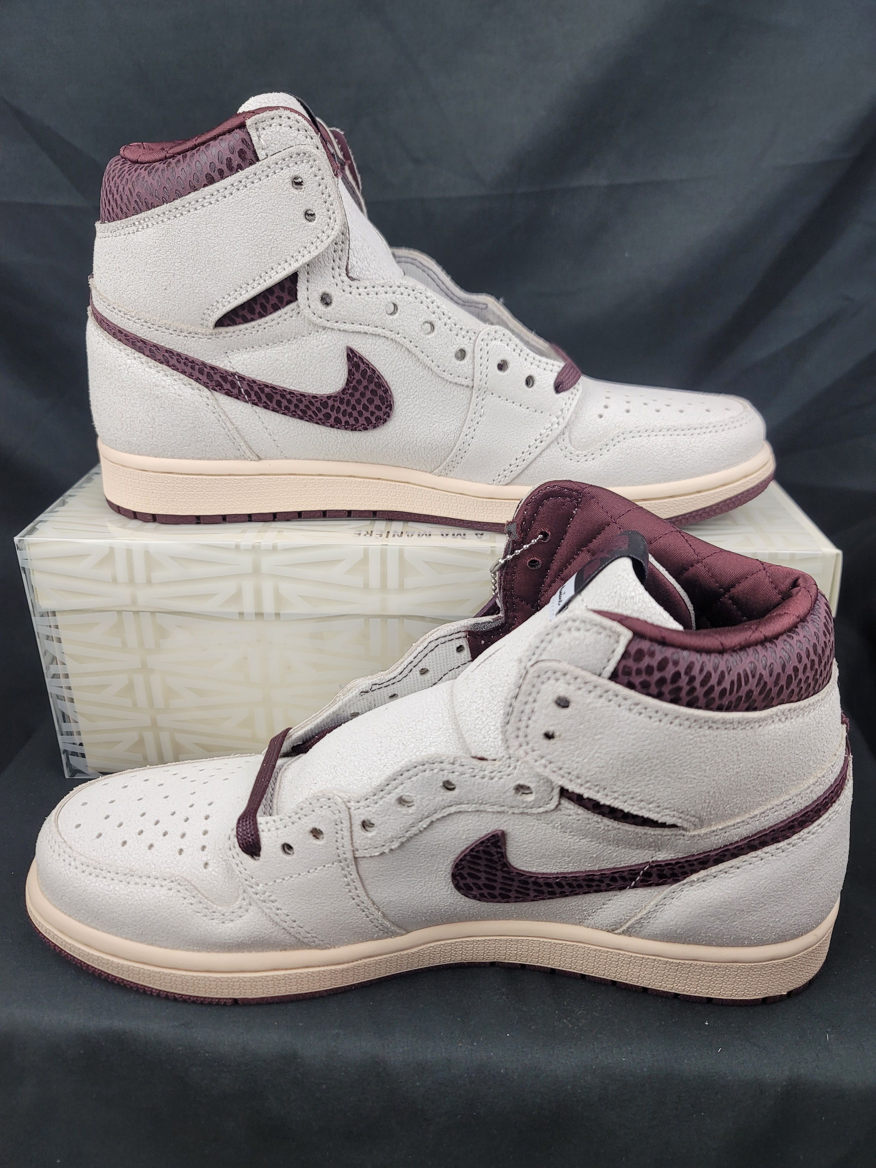 A Ma Maniere Nike Jordan 1 Retro High OG A Ma Maniere Men's Size 9.5 Size US 9.5 / EU 42-43 - 3 Thumbnail