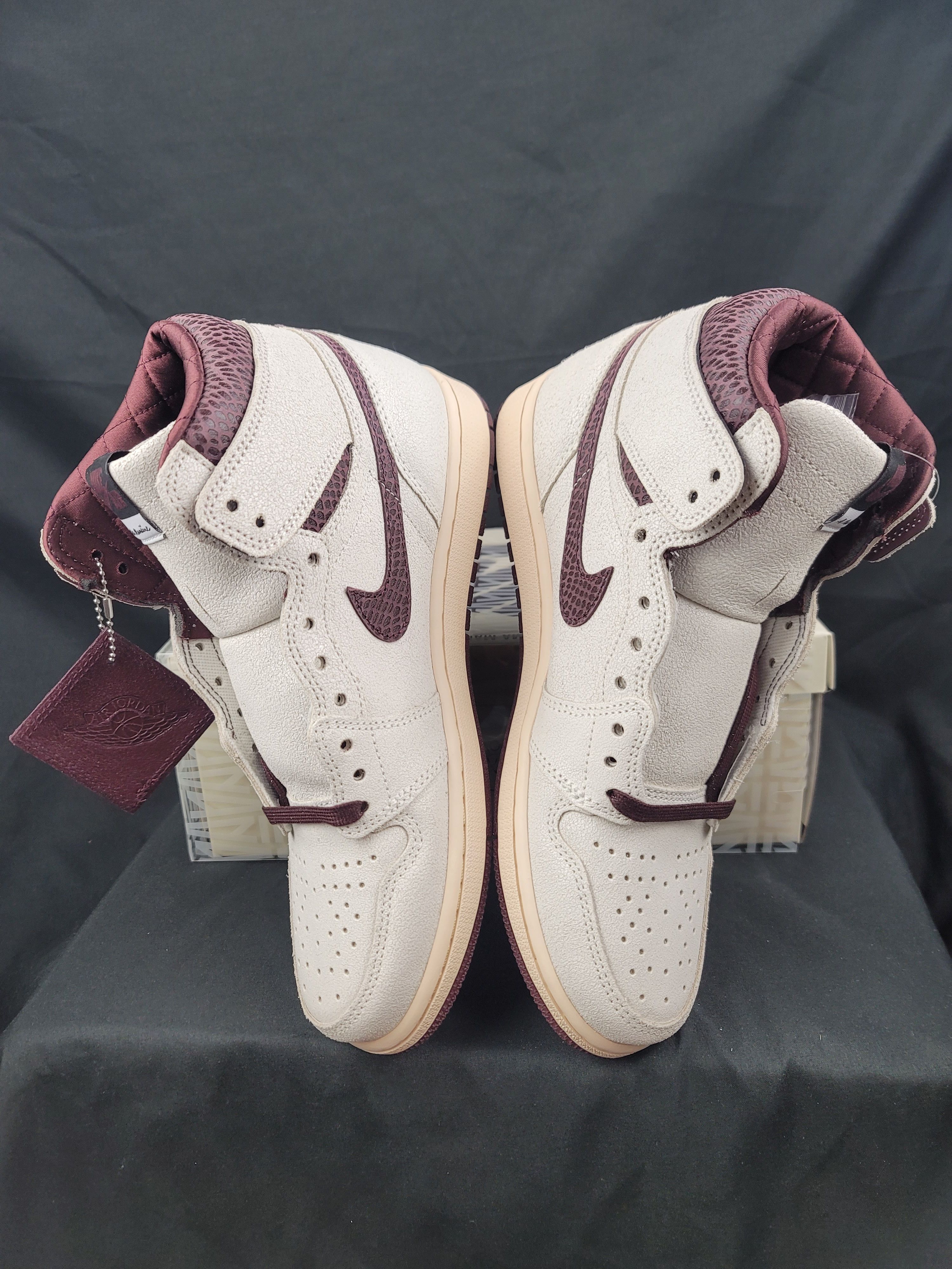 A Ma Maniere Nike Jordan 1 Retro High OG A Ma Maniere Men's Size 9.5 Size US 9.5 / EU 42-43 - 5 Thumbnail