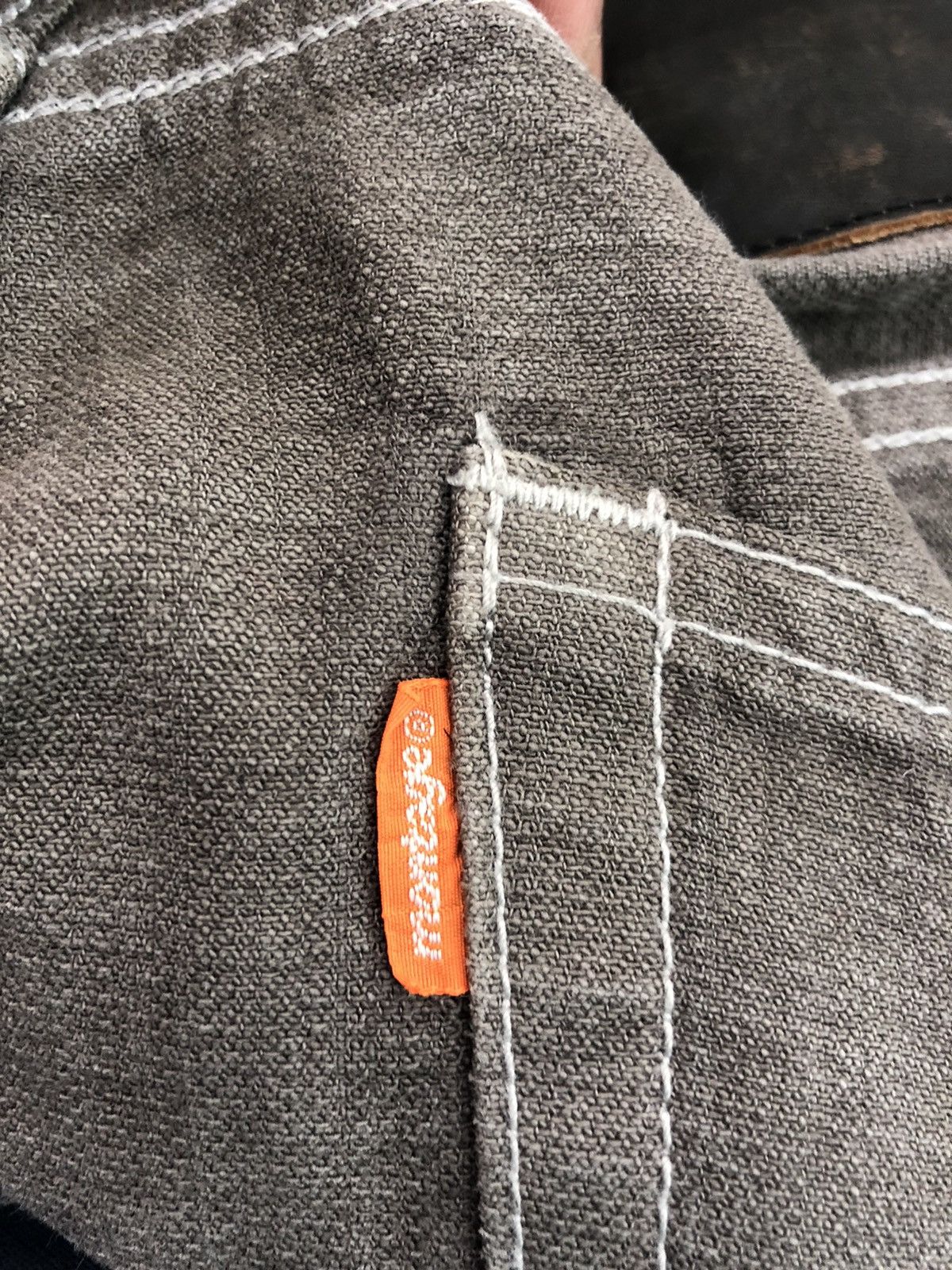 Japanese Brand × Montage Vintage Montage Denim Crowd patchwork/ sashiko boro Size US 33 - 17 Thumbnail