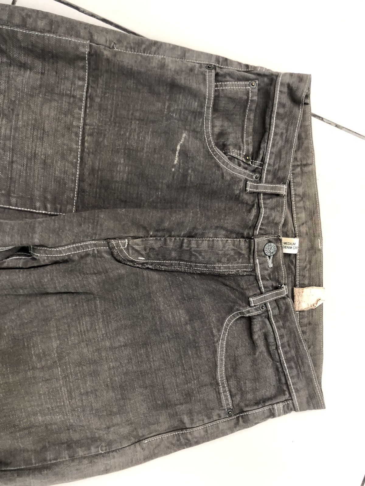 Japanese Brand × Montage Vintage Montage Denim Crowd patchwork/ sashiko boro Size US 33 - 8 Thumbnail