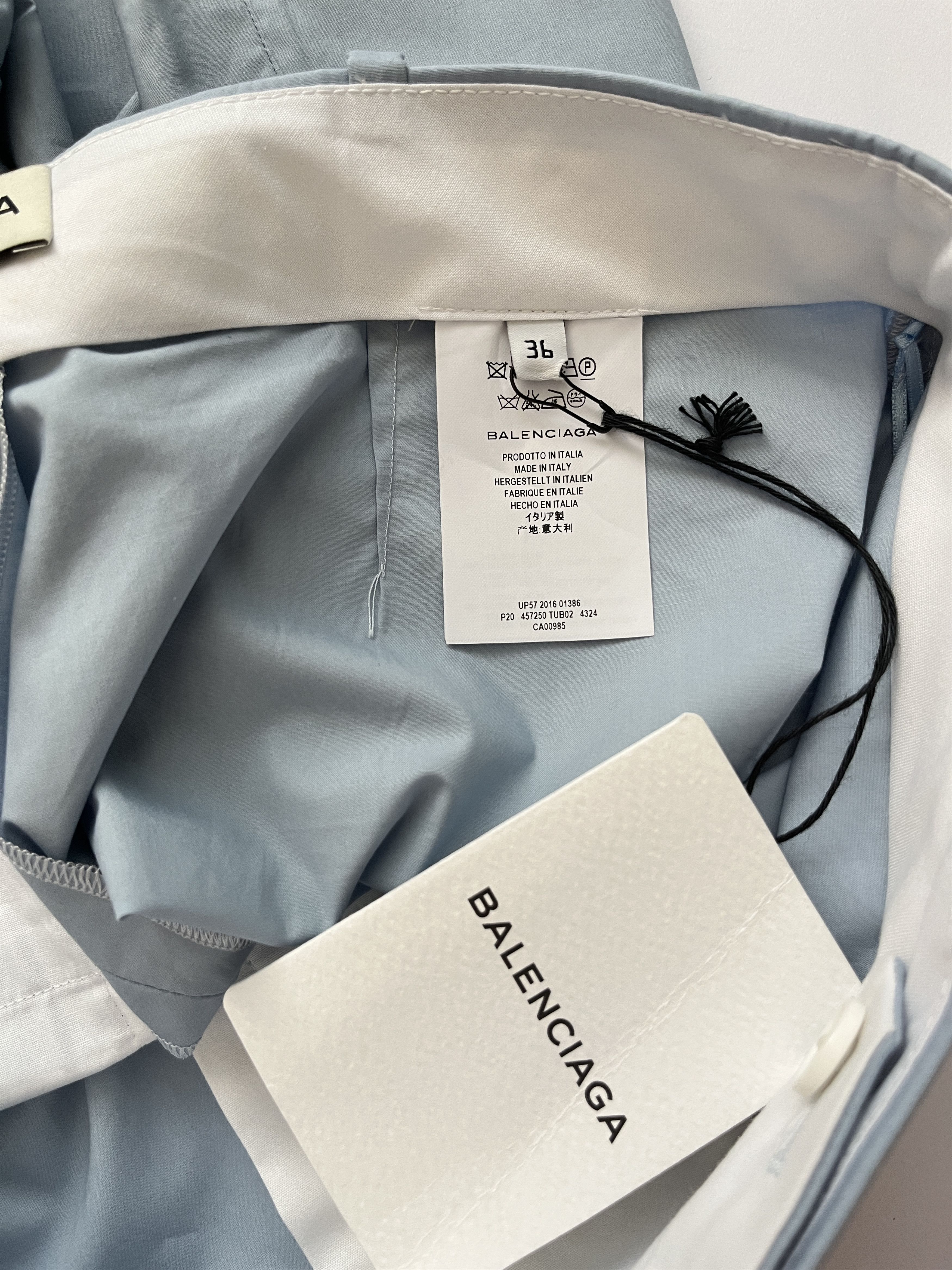 Balenciaga ⚡️QUICK SALE⚡️2016 Balenciaga by Demna Pale Blue Pants Size 30" / US 8 / IT 44 - 4 Thumbnail