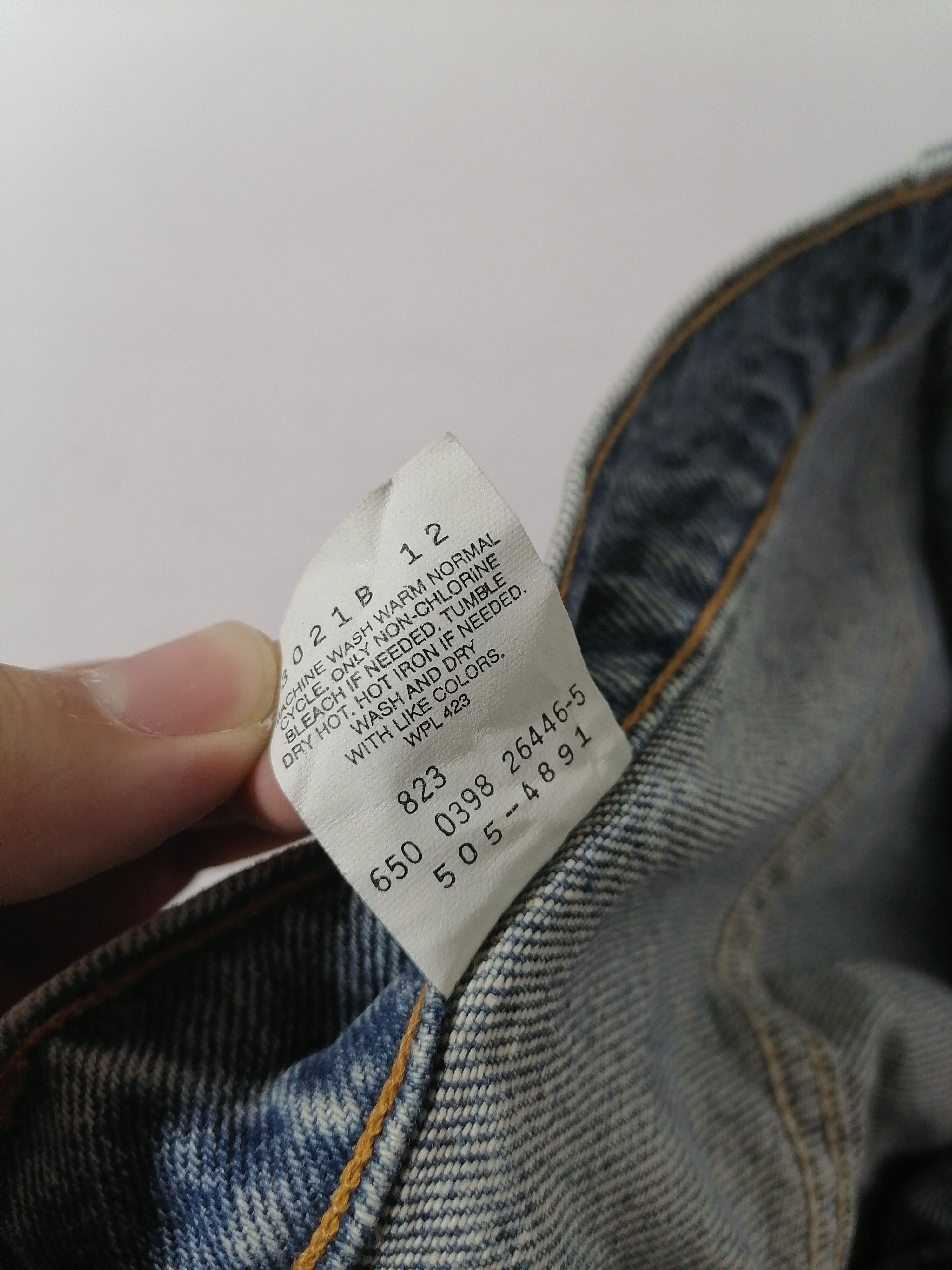 Levi's × Levi's Vintage Clothing 505 Levi's Strauss Denim Jeans Size US 37 - 8 Thumbnail