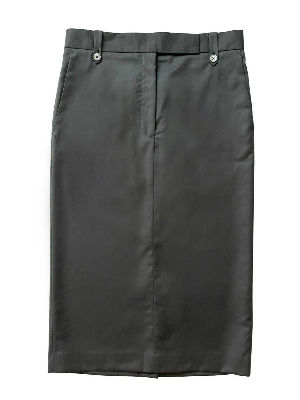 Balenciaga ⚡️QUICK SALE⚡️Sample Balenciaga by Demna Dark Grey Skirt Size 29" - 1 Thumbnail