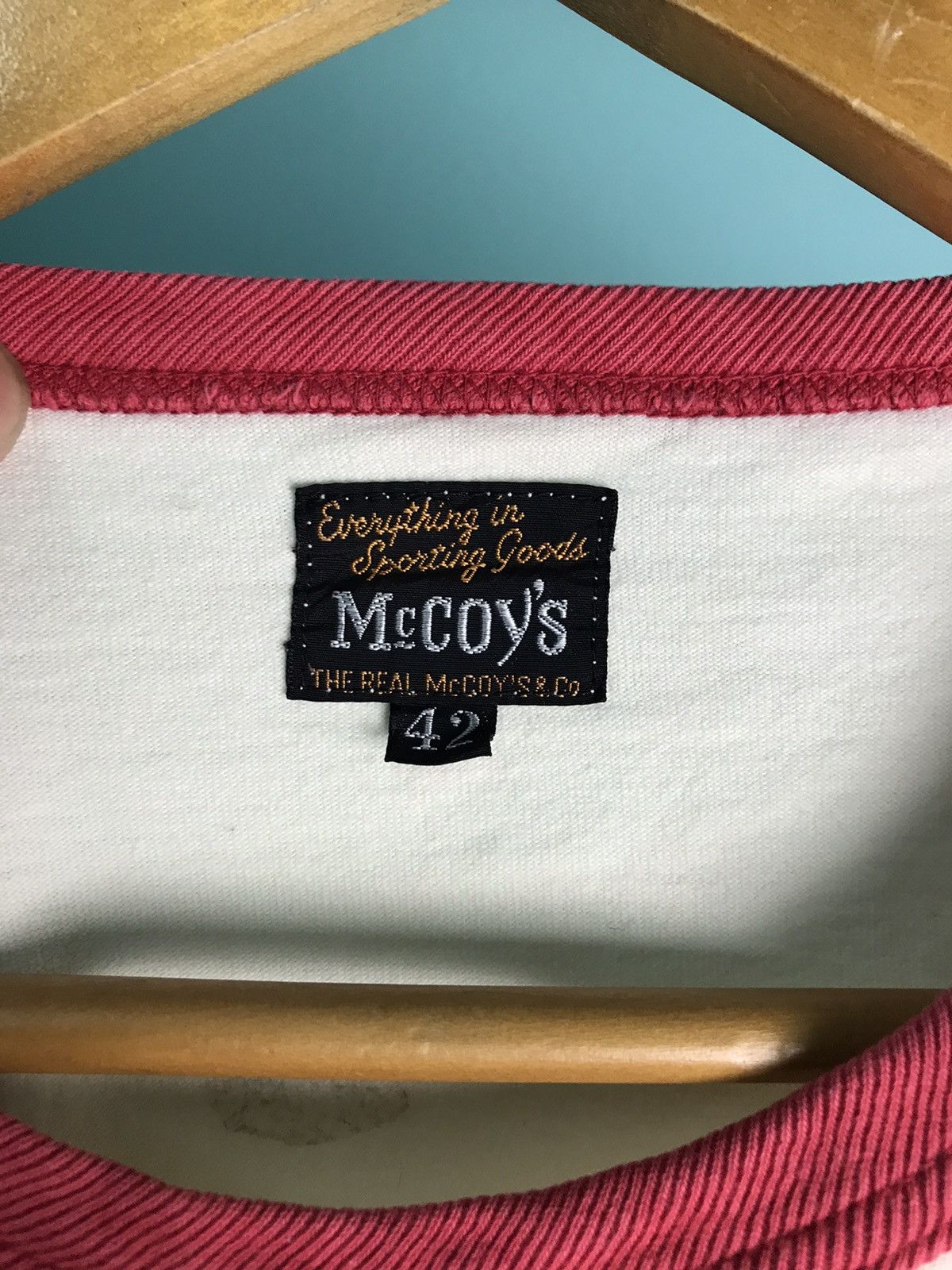 The Real McCoy's × Vintage Vintage The real Mccoys Tee Size US L / EU 52-54 / 3 - 12 Thumbnail