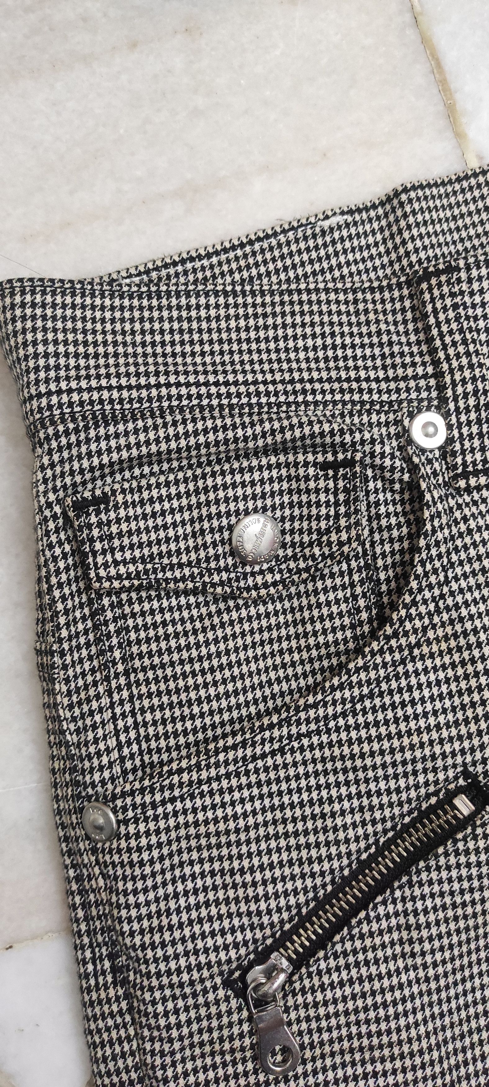 Lee Lee COWBOY Hybrid seditionaries Houndstooth trousers Size US 31 - 7 Thumbnail