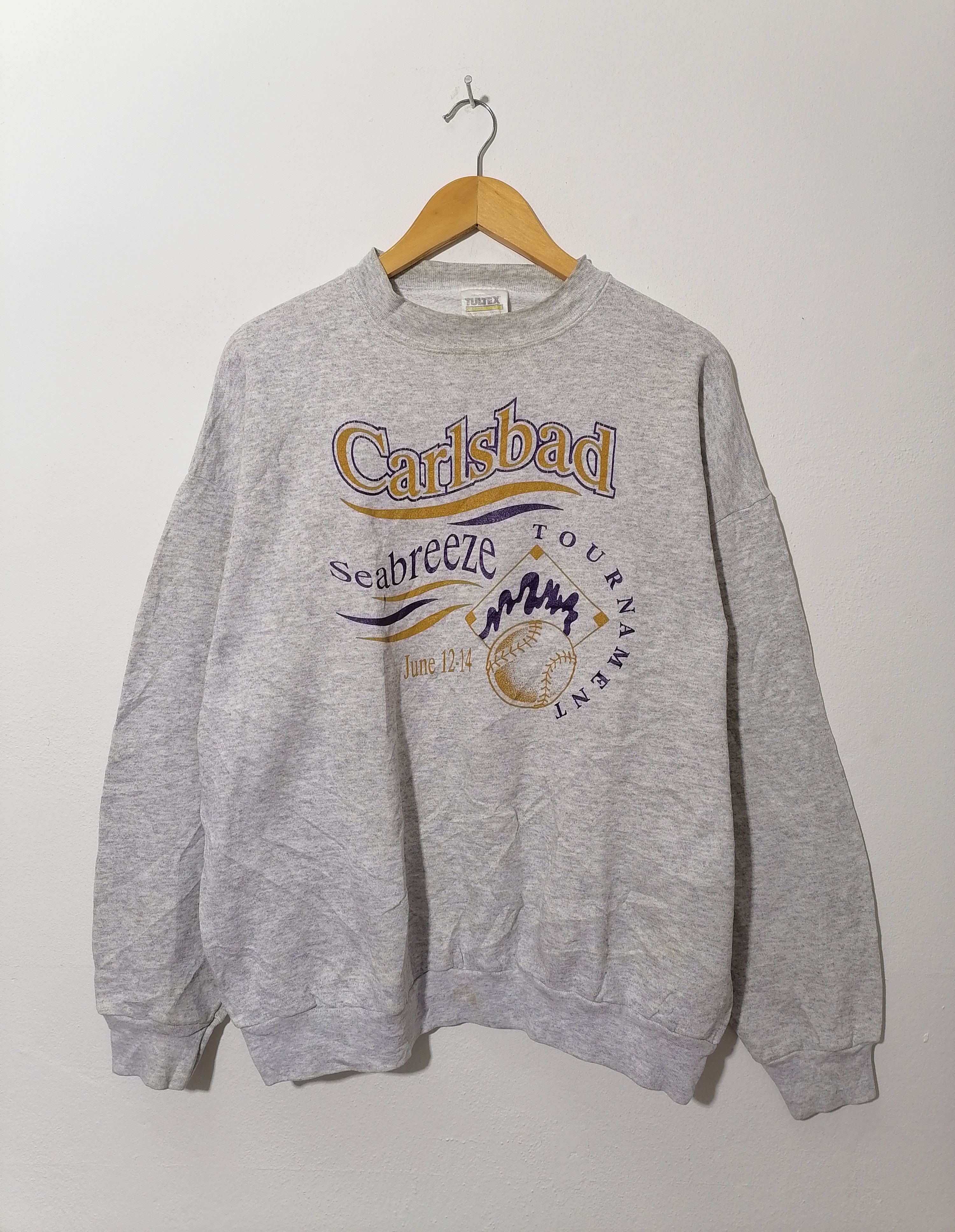 Tultex × Vintage Carlsbad Seabreeze Tournament Sweatshirt Size US XL / EU 56 / 4 - 1 Thumbnail