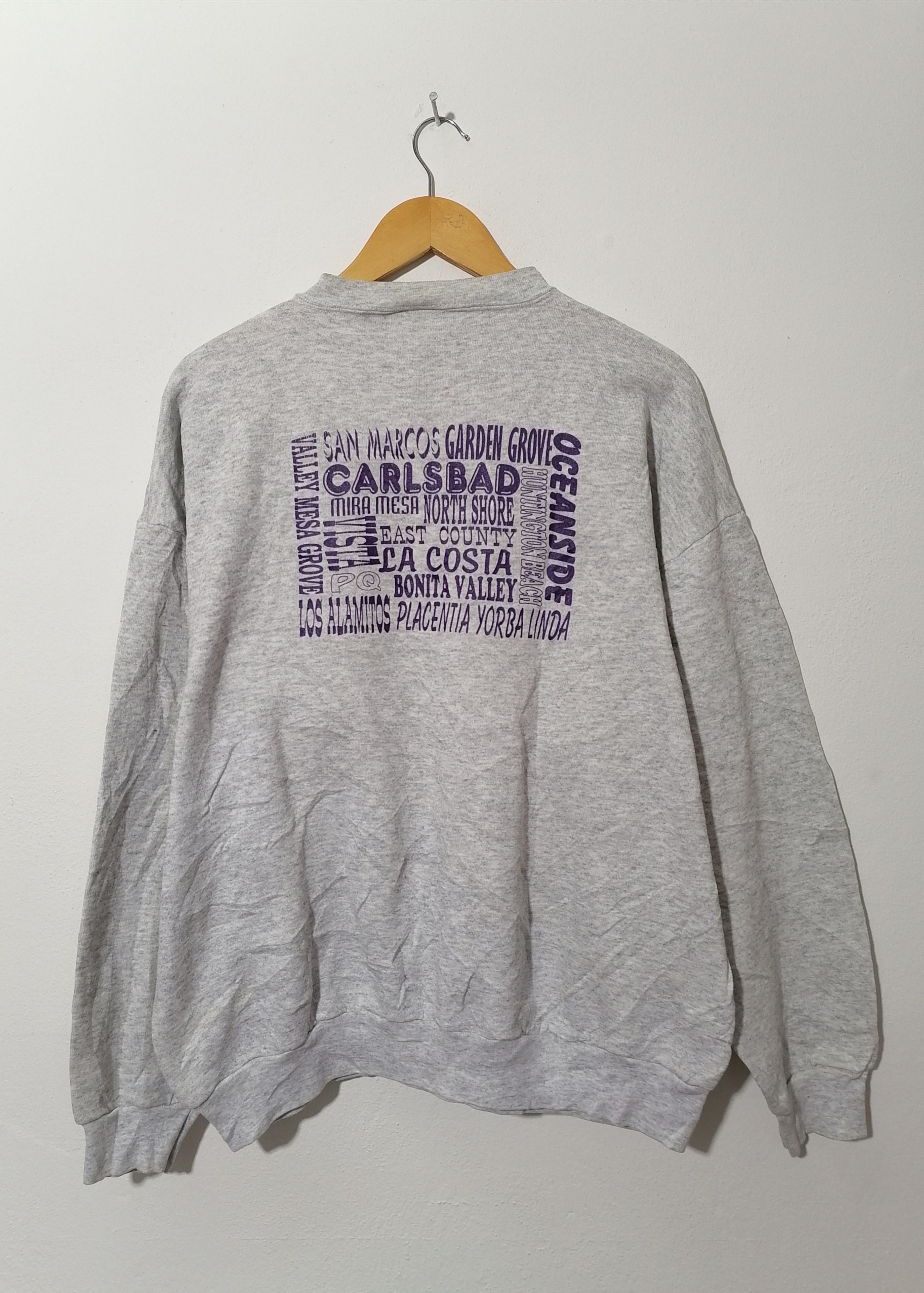Tultex × Vintage Carlsbad Seabreeze Tournament Sweatshirt Size US XL / EU 56 / 4 - 3 Thumbnail