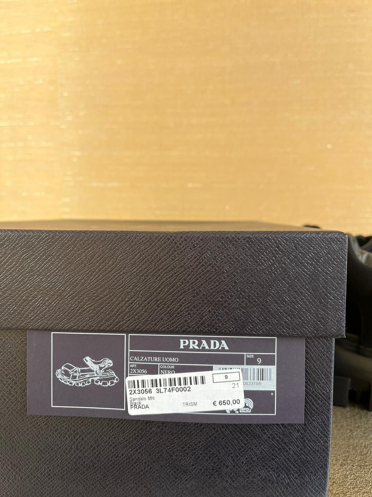 Prada Cloudburst Thunder Sandals in Black Size US 10 / EU 43 - 11 Thumbnail