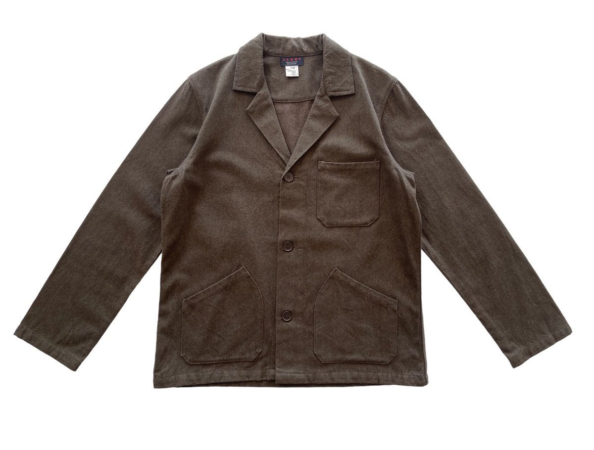 Sabre Sabre France Workers Chore Jacket Size US S / EU 44-46 / 1 - 4 Thumbnail