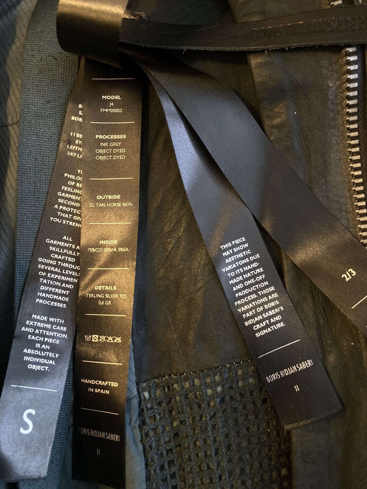 Boris Bidjan Saberi BNWT J4 Horse Ink Grey Size US S / EU 44-46 / 1 - 14 Thumbnail