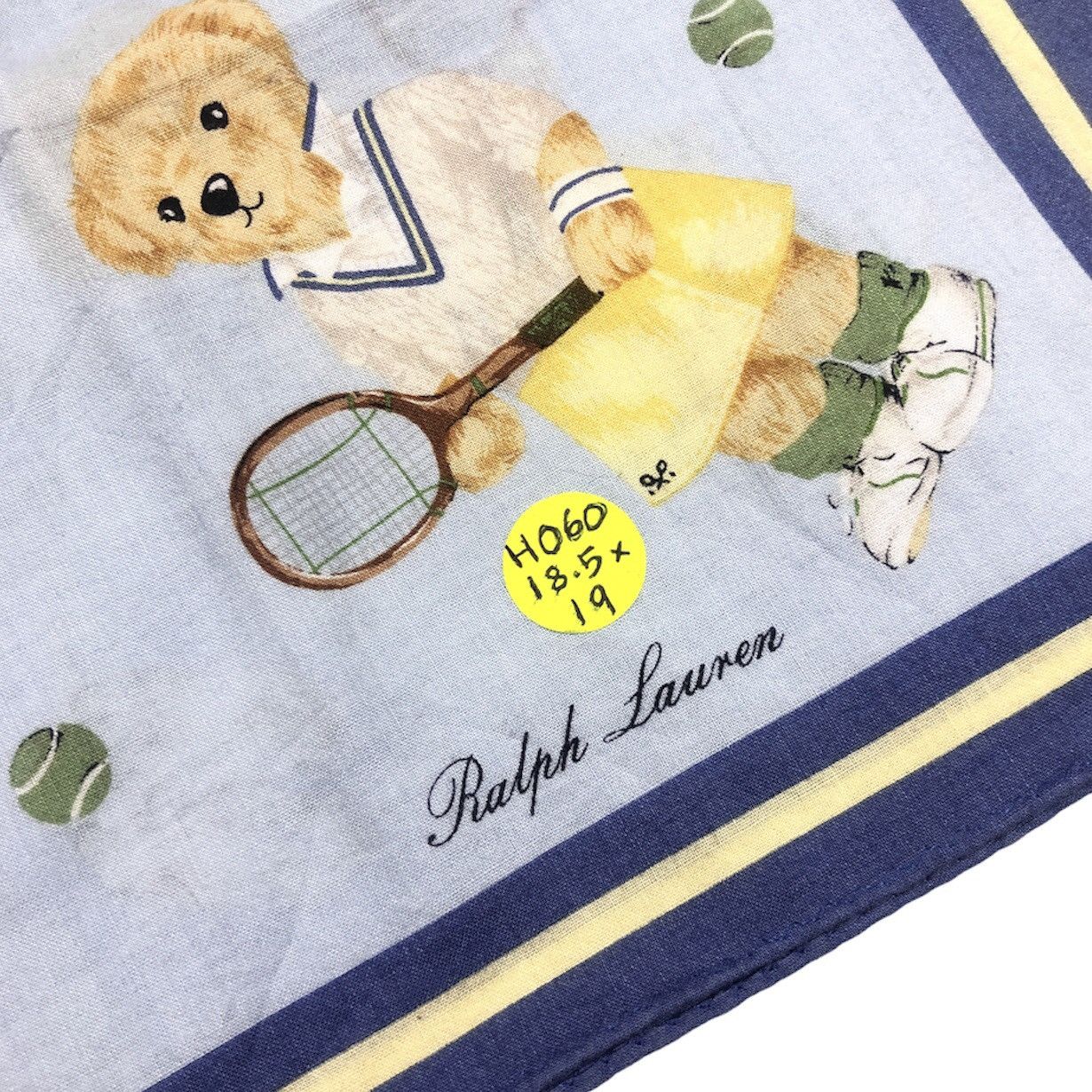 Polo Ralph Lauren Polo Bear Ralph Lauren Teddy Logo Handkerchief Pocketsquare Size ONE SIZE - 5 Thumbnail